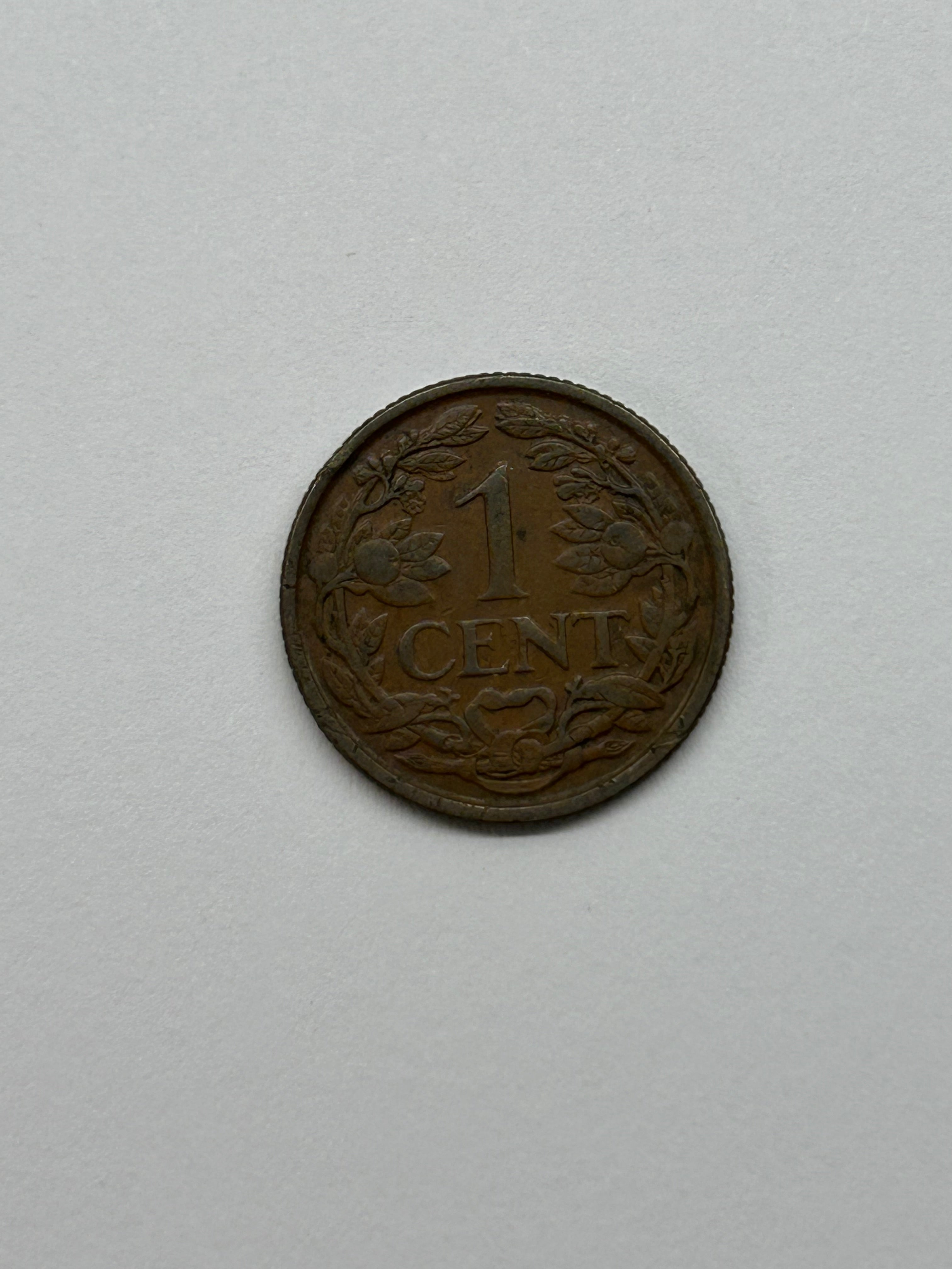 1 Cent Netherlands 1938