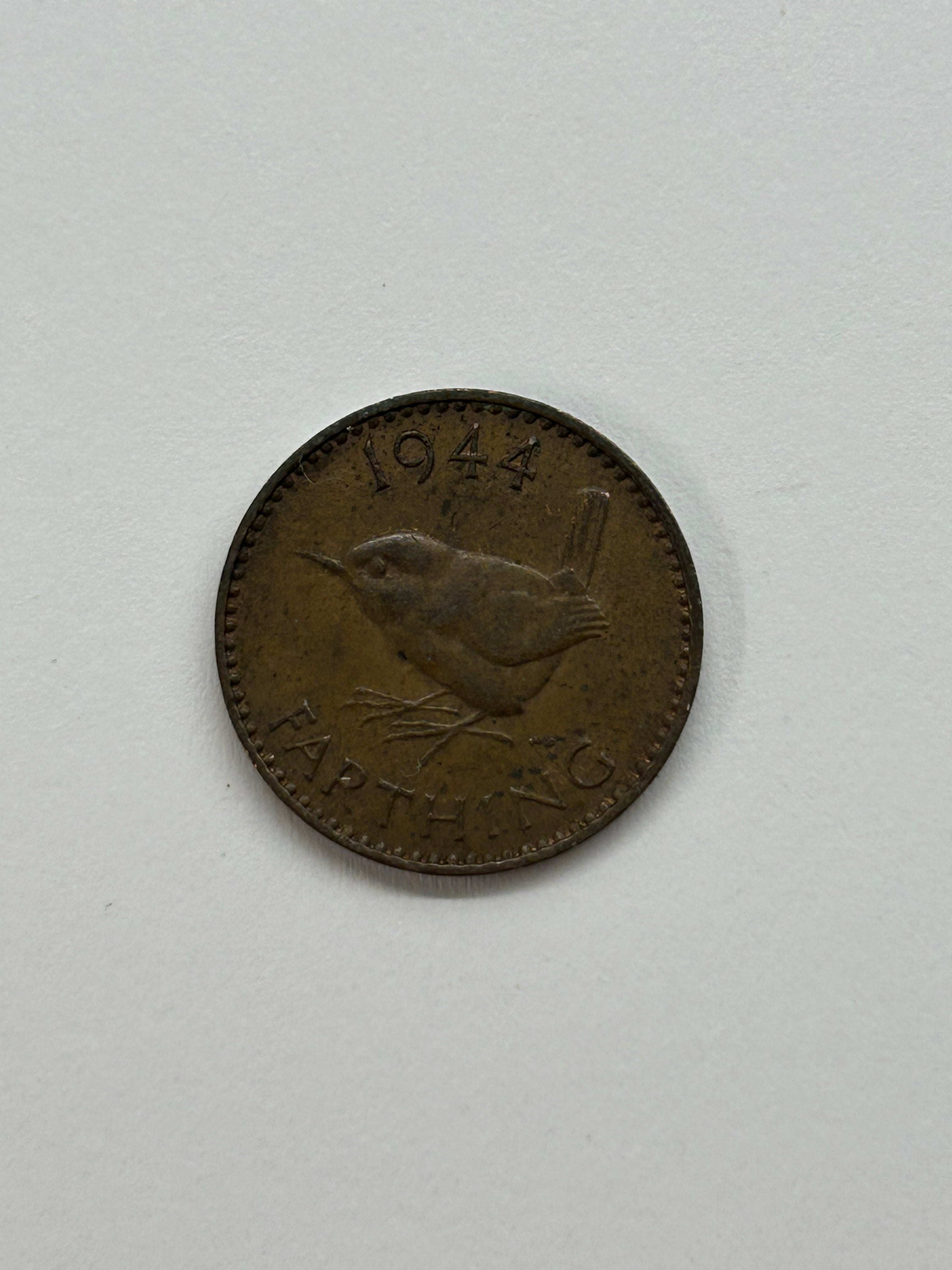 Farthing 1944 England