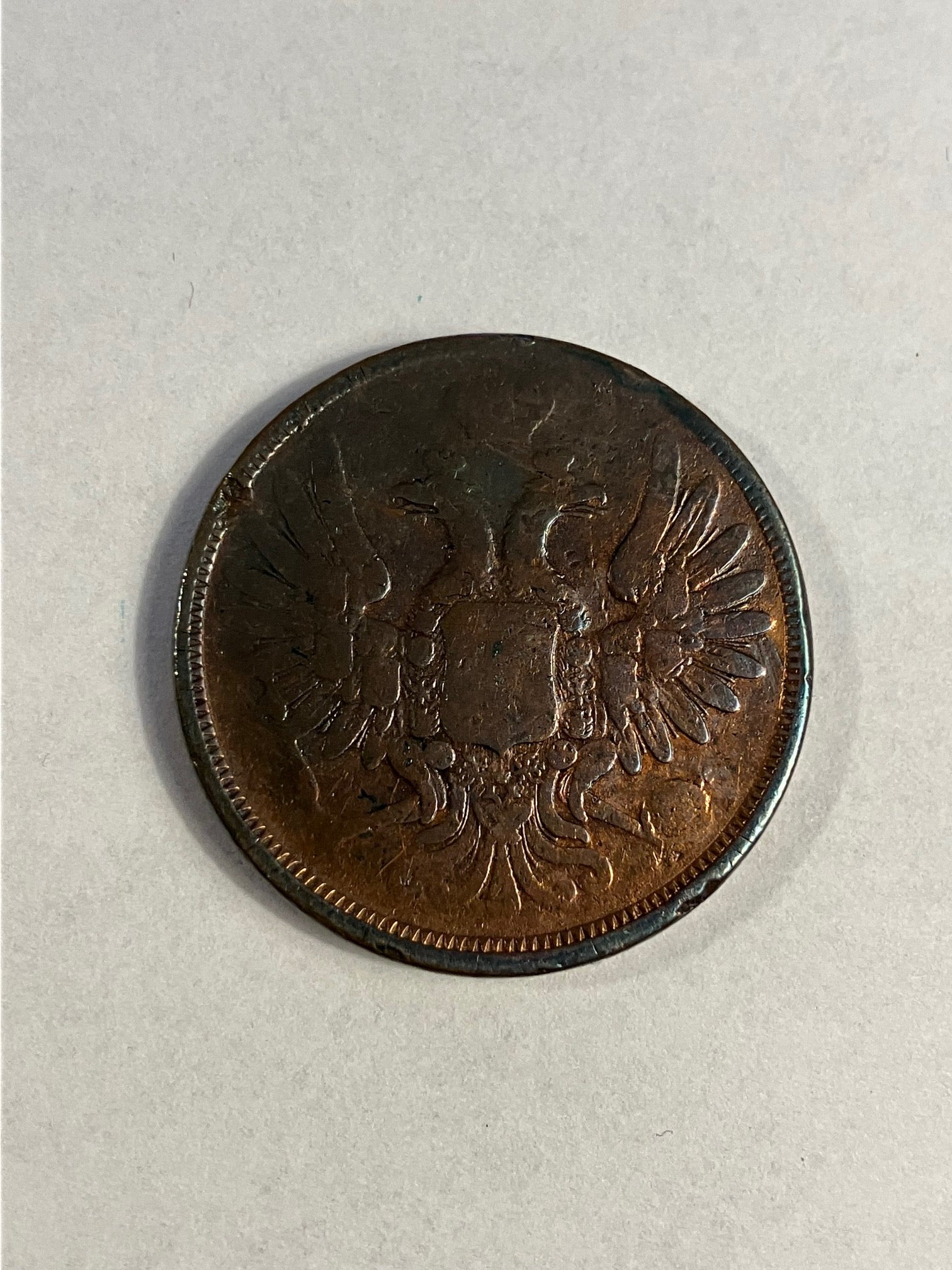 5 Kopeks Russia 1850 - Renset