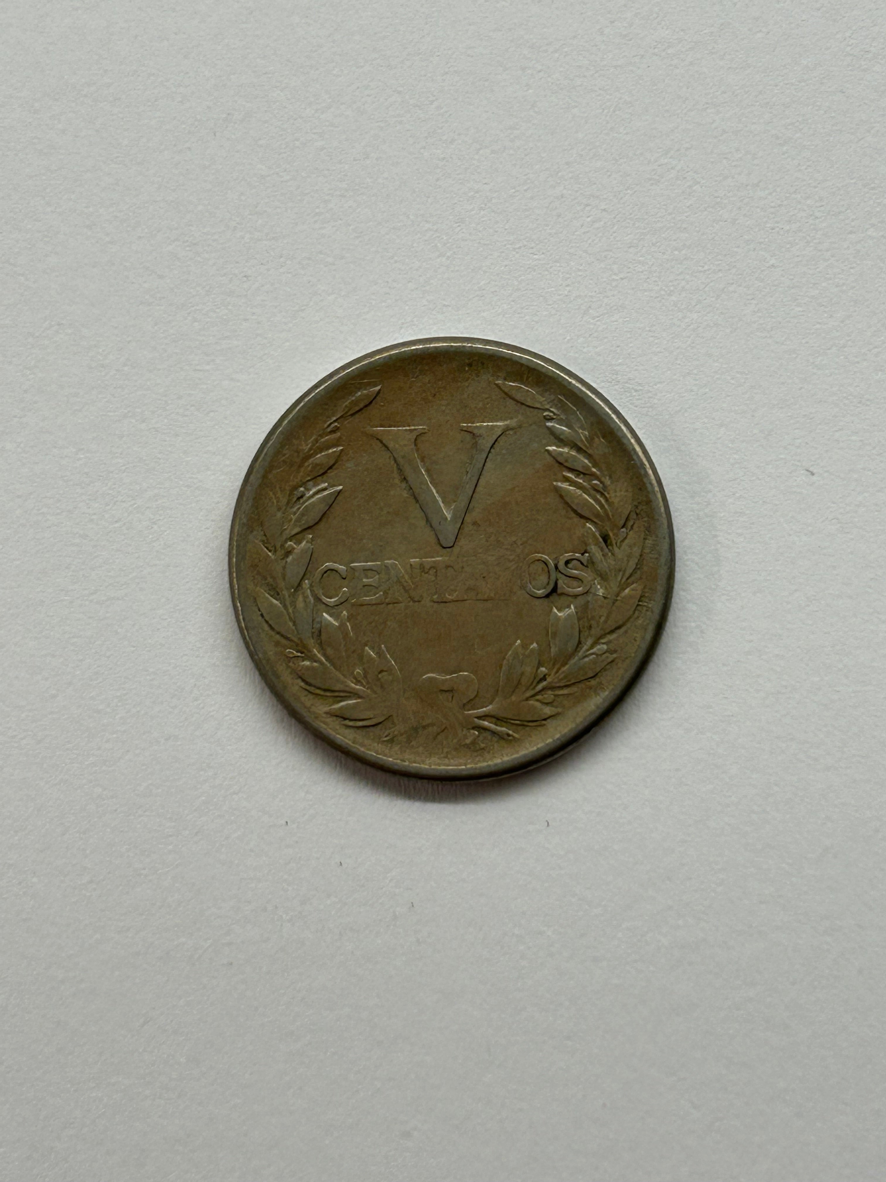 5 Centavos Colombia 1949