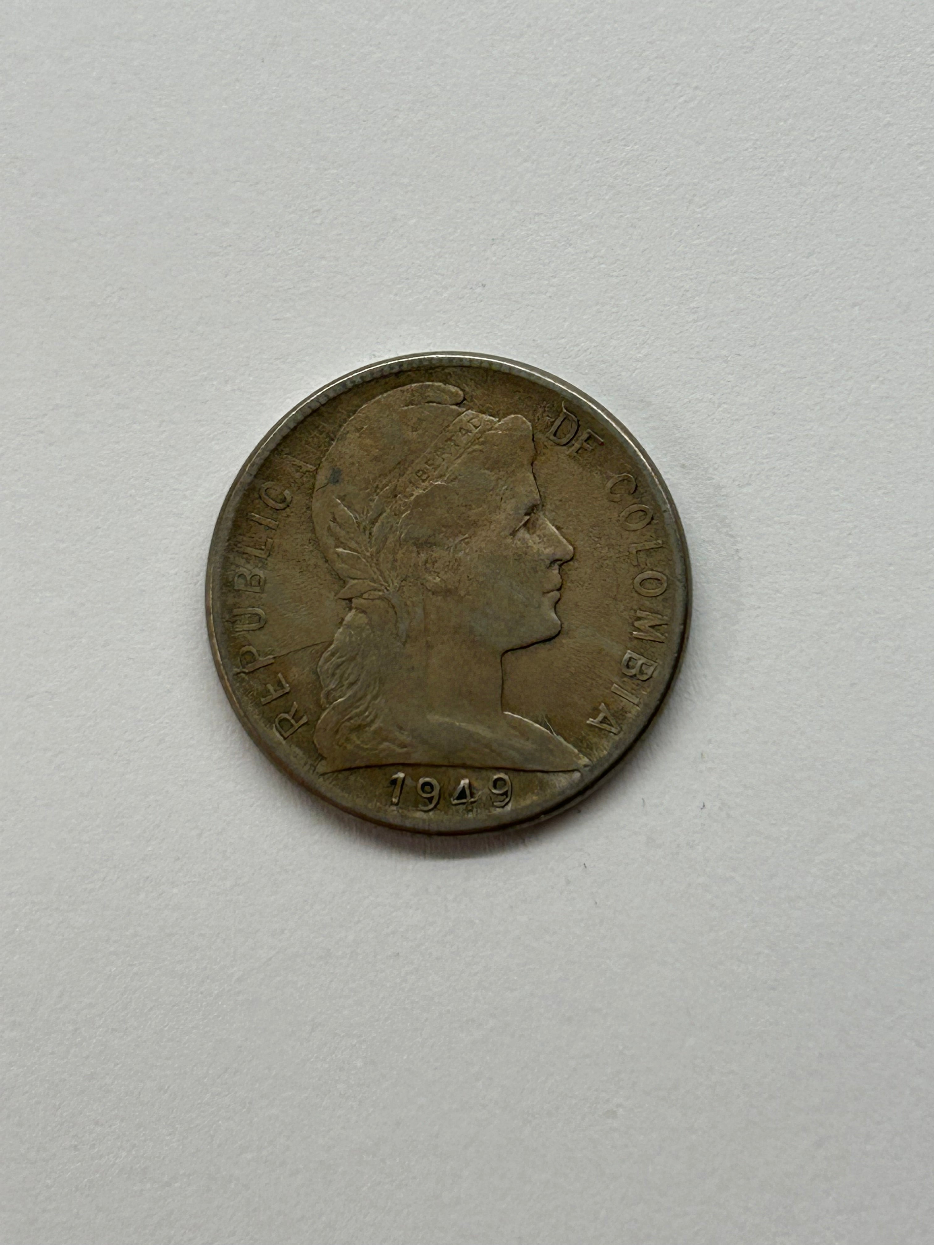 5 Centavos Colombia 1949