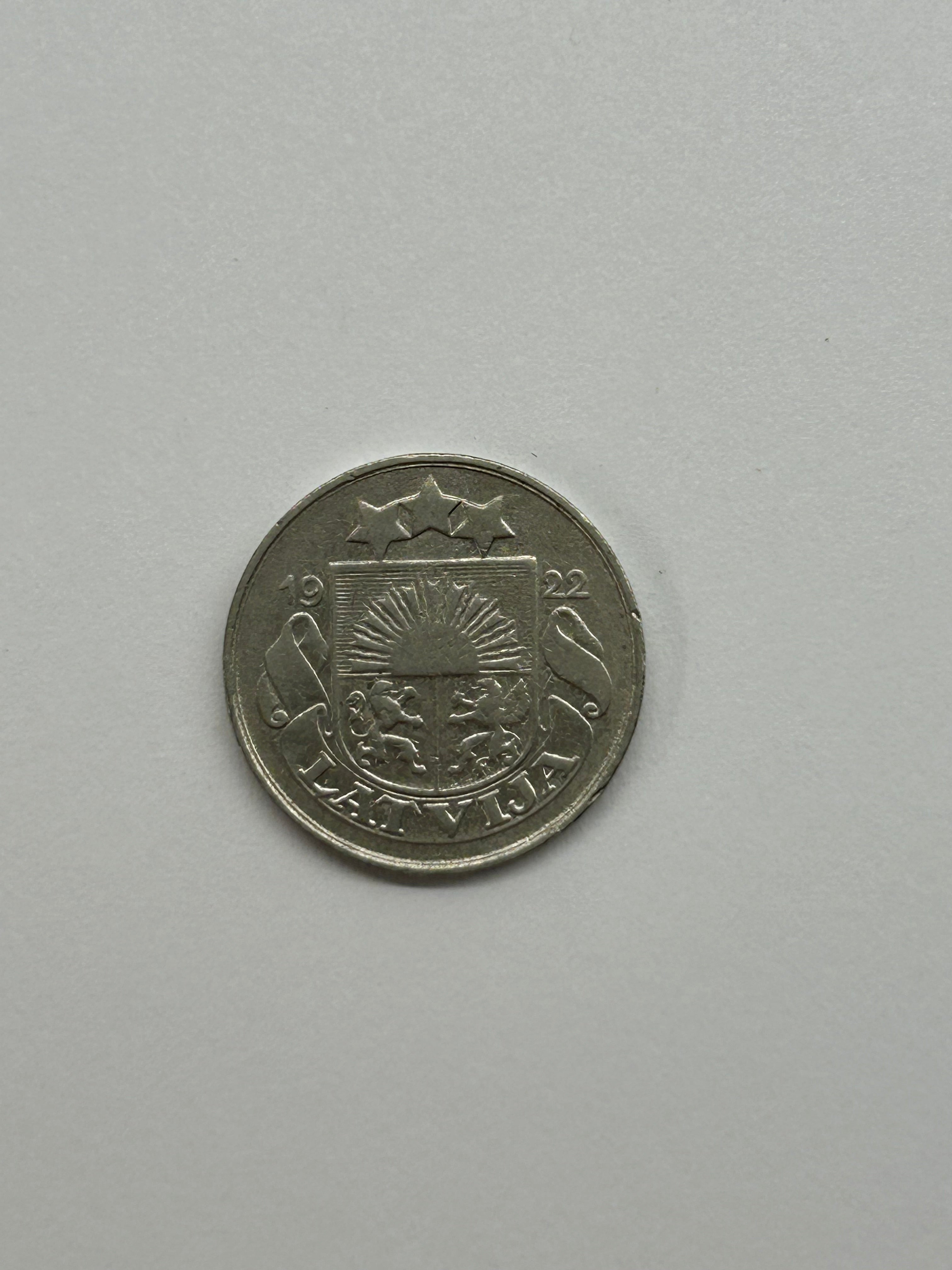 10 Santimu 1922 Latvia