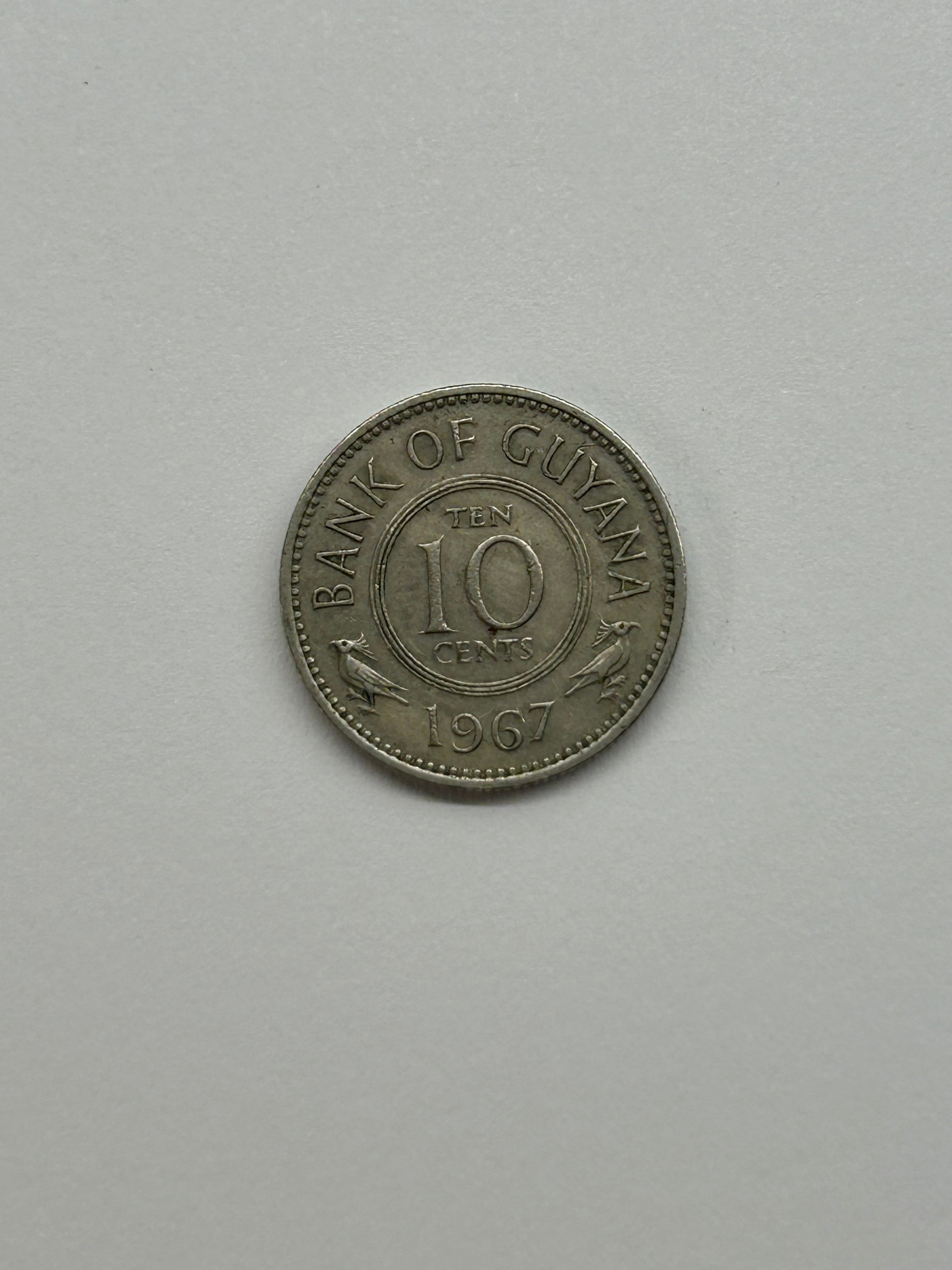 10 Cents Guyana 1967