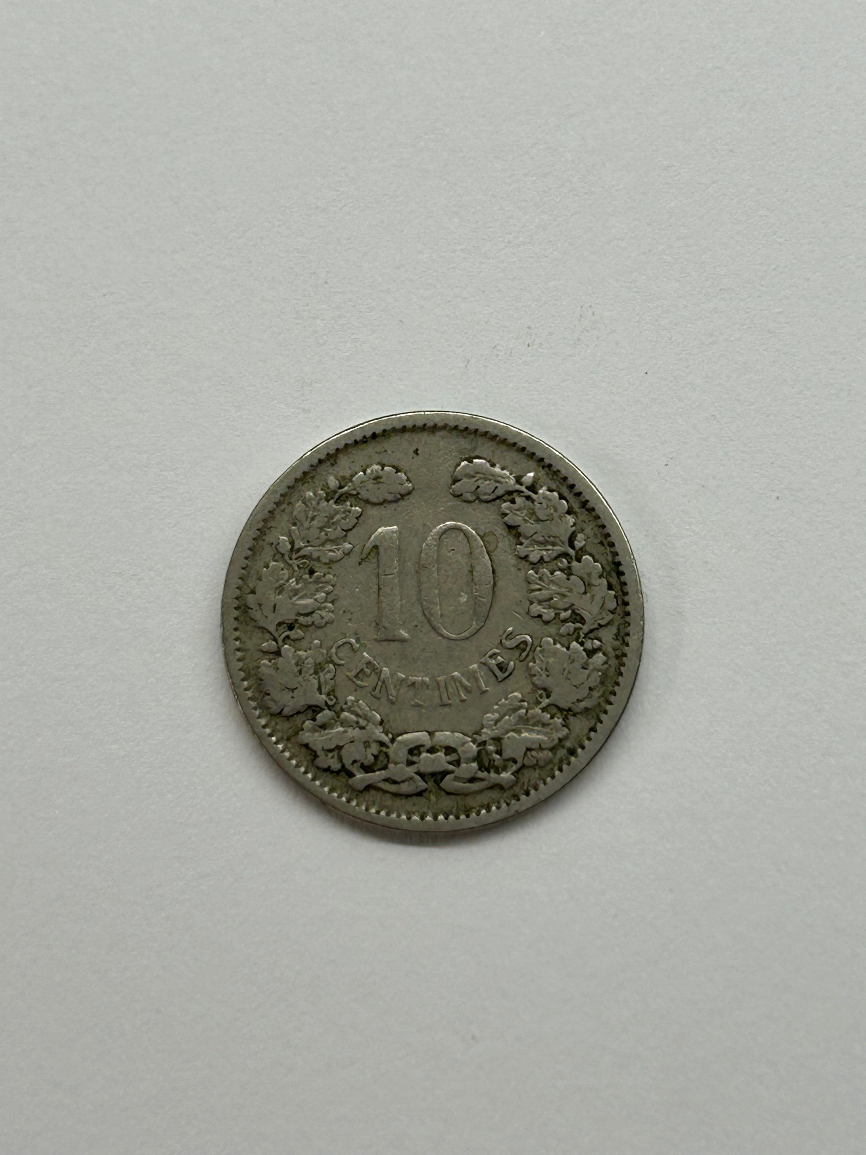 10 Centimes Luxembourg 1901