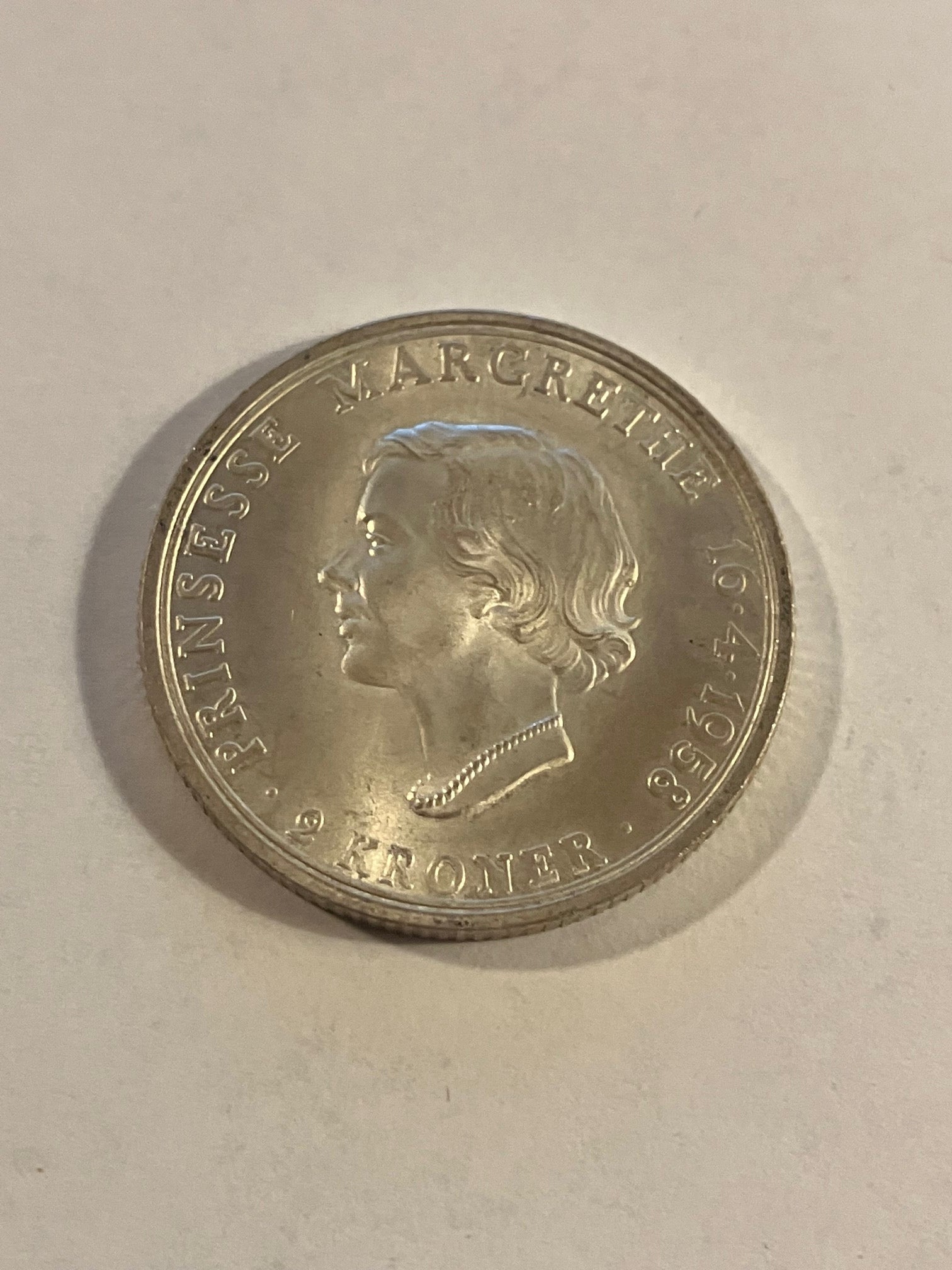 2 Kroner 1958 Danmark