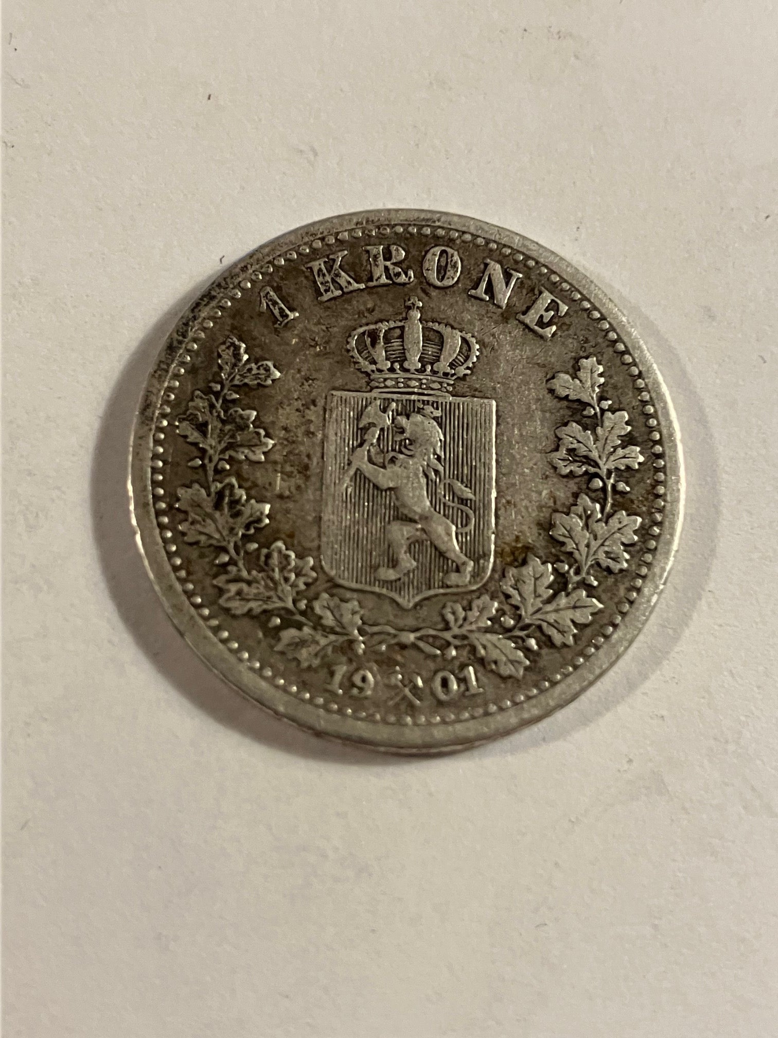 1 Krone 1901 Norge