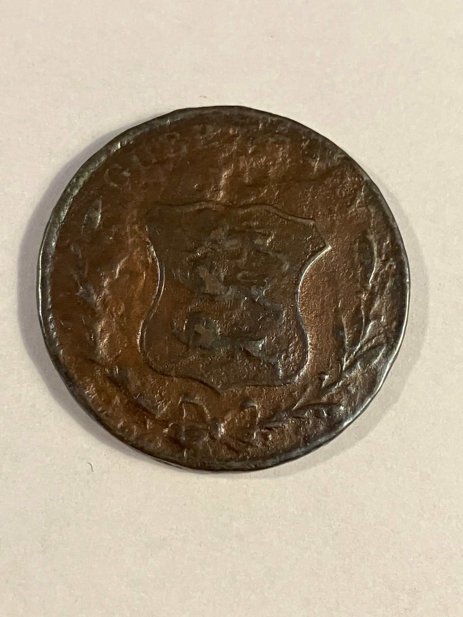 8 Doubles Guernsey 1864 - Meget slidt