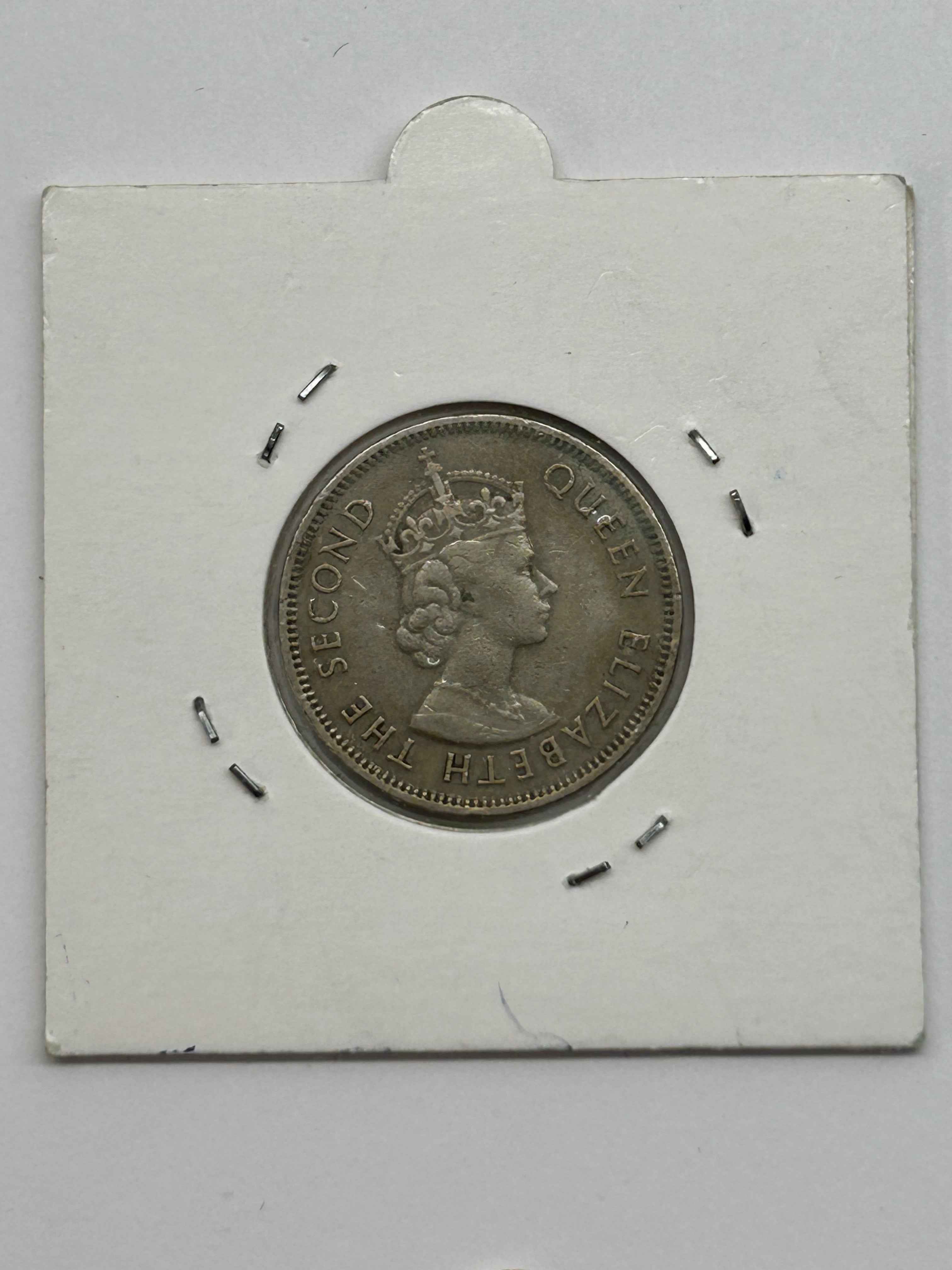 Mauritius Half Rupee 1975