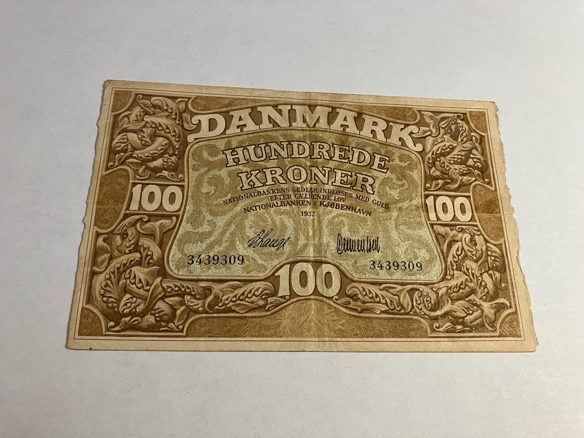 100 Kroner 1932