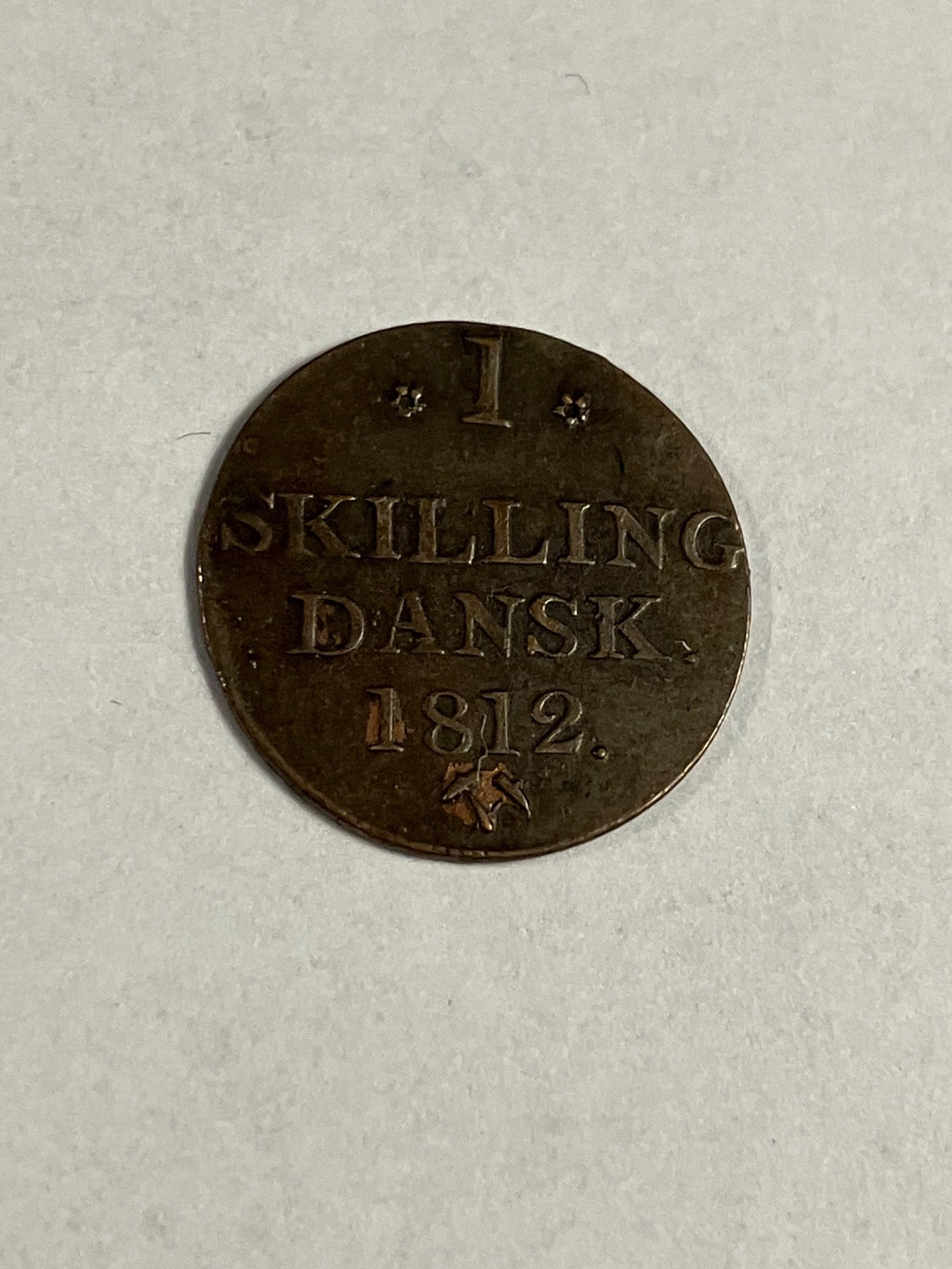 1 Skilling 1812 Norge