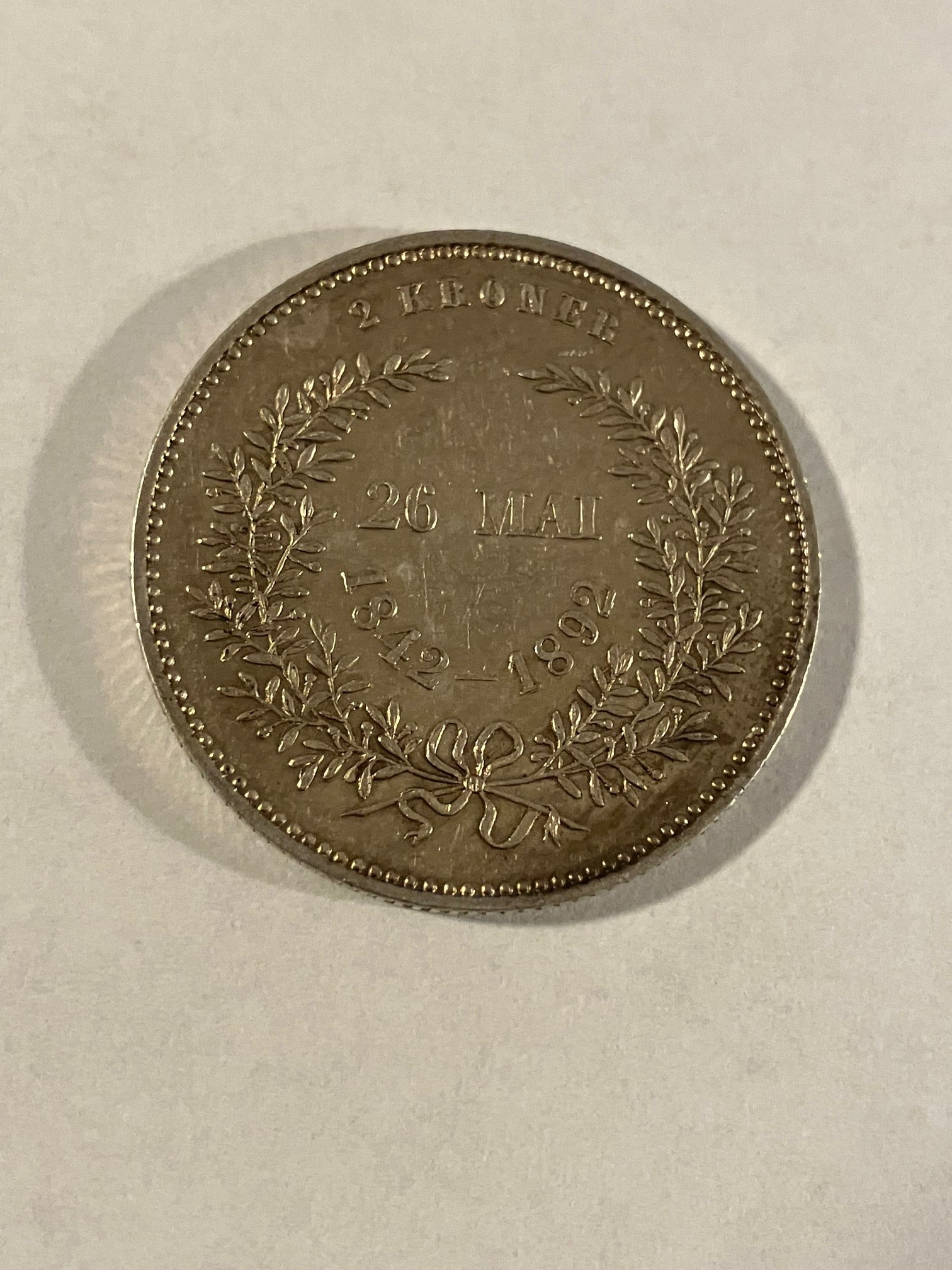 2 Kroner 1892