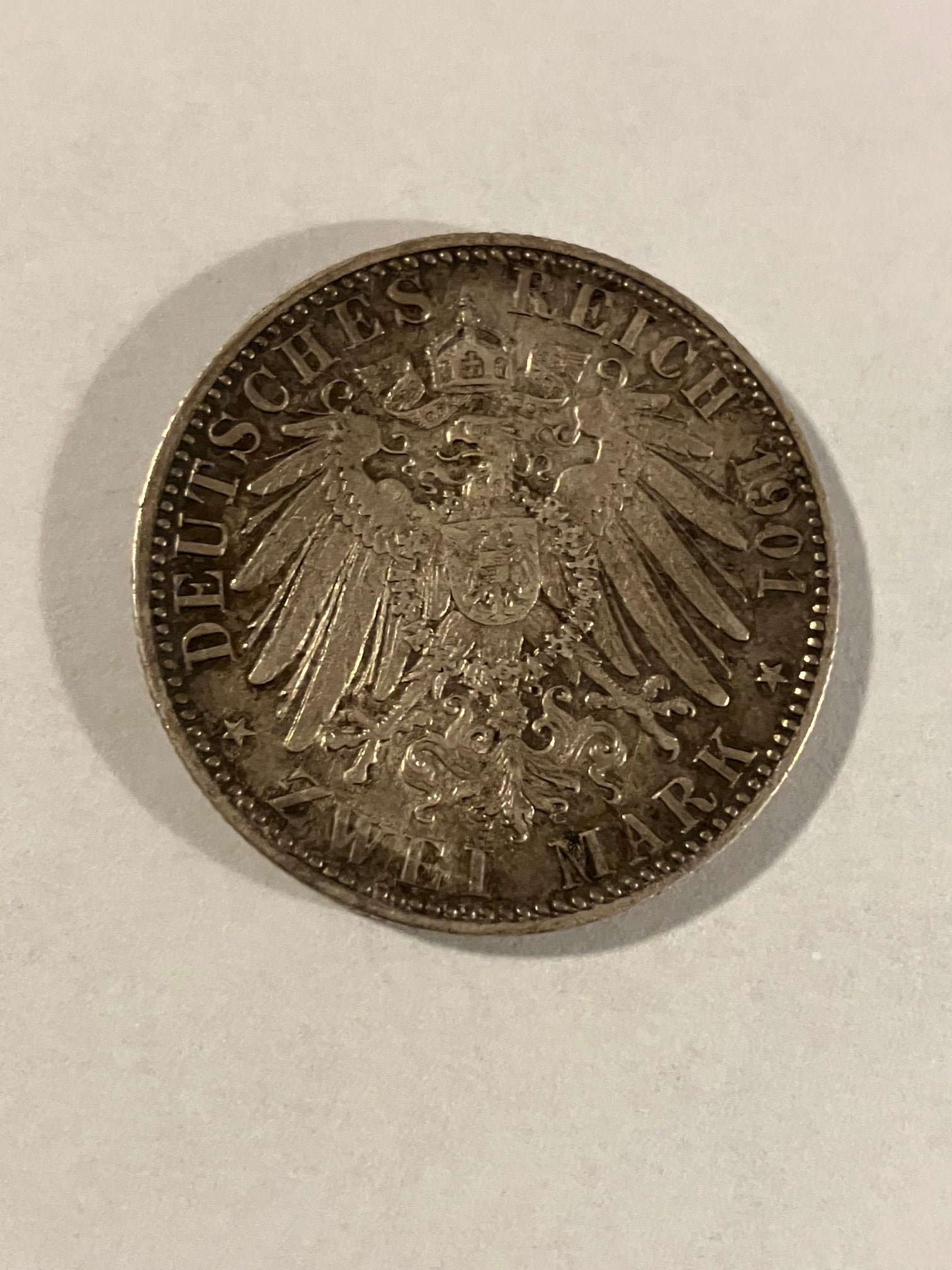 Zwei Mark 1901 Germany