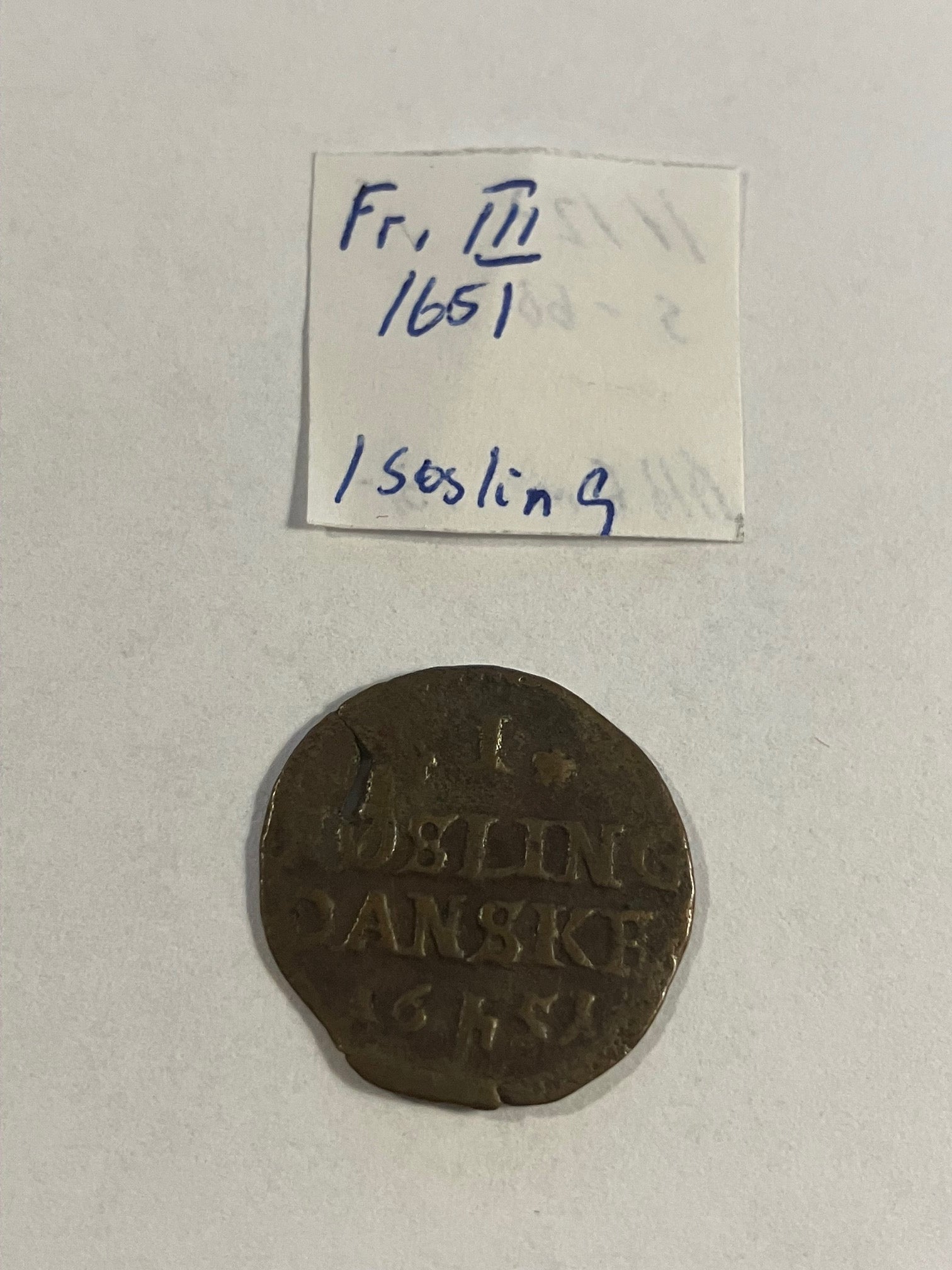 1 Søsling 1651 Danmark