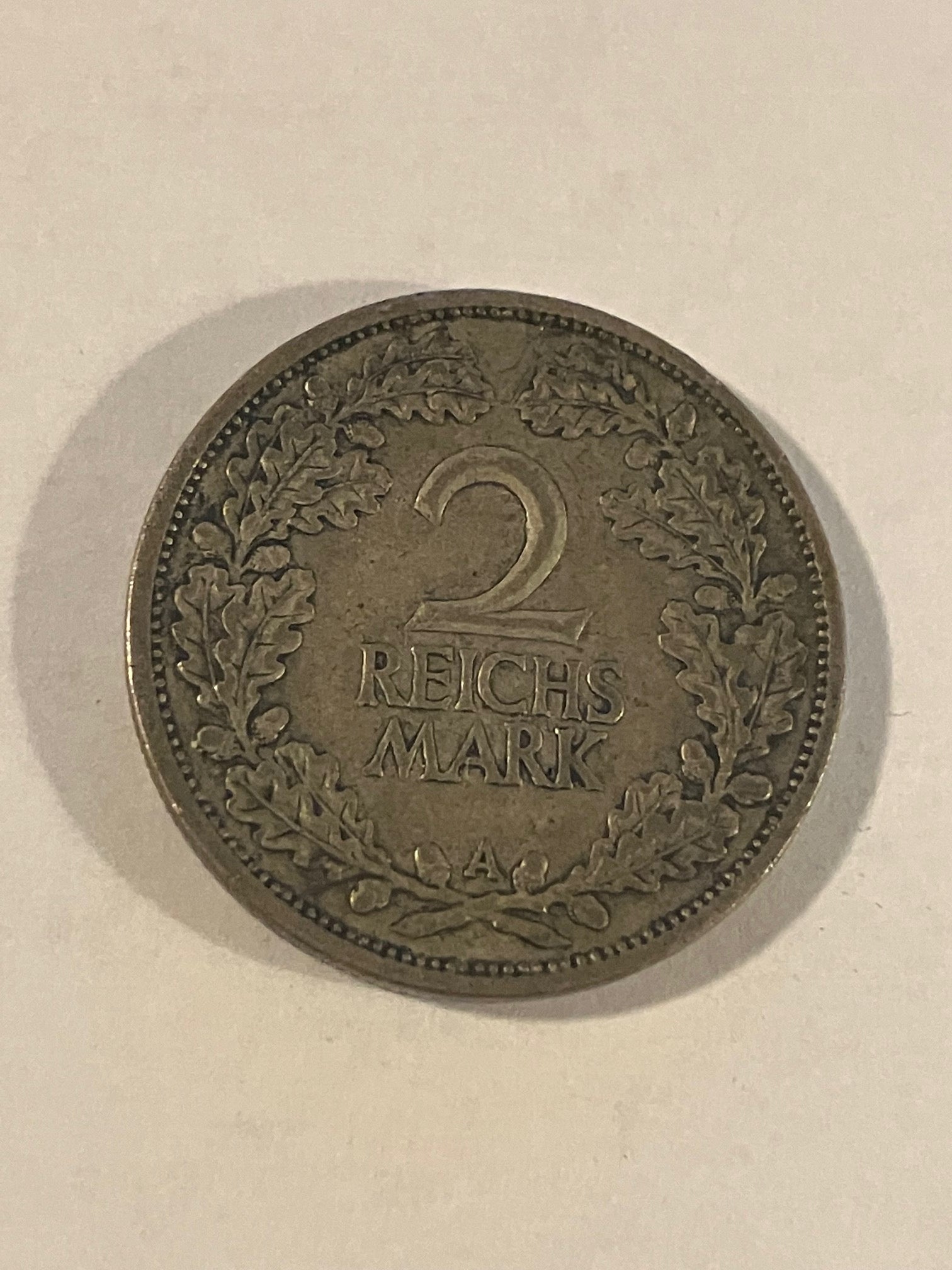 2 Reichsmark 1925 A Germany