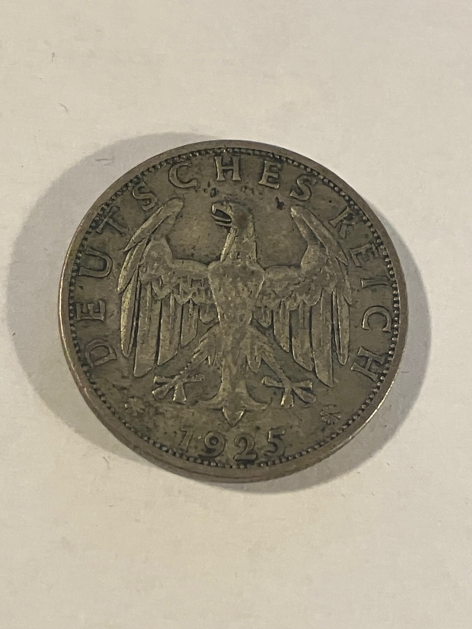 2 Reichsmark 1925 A Germany