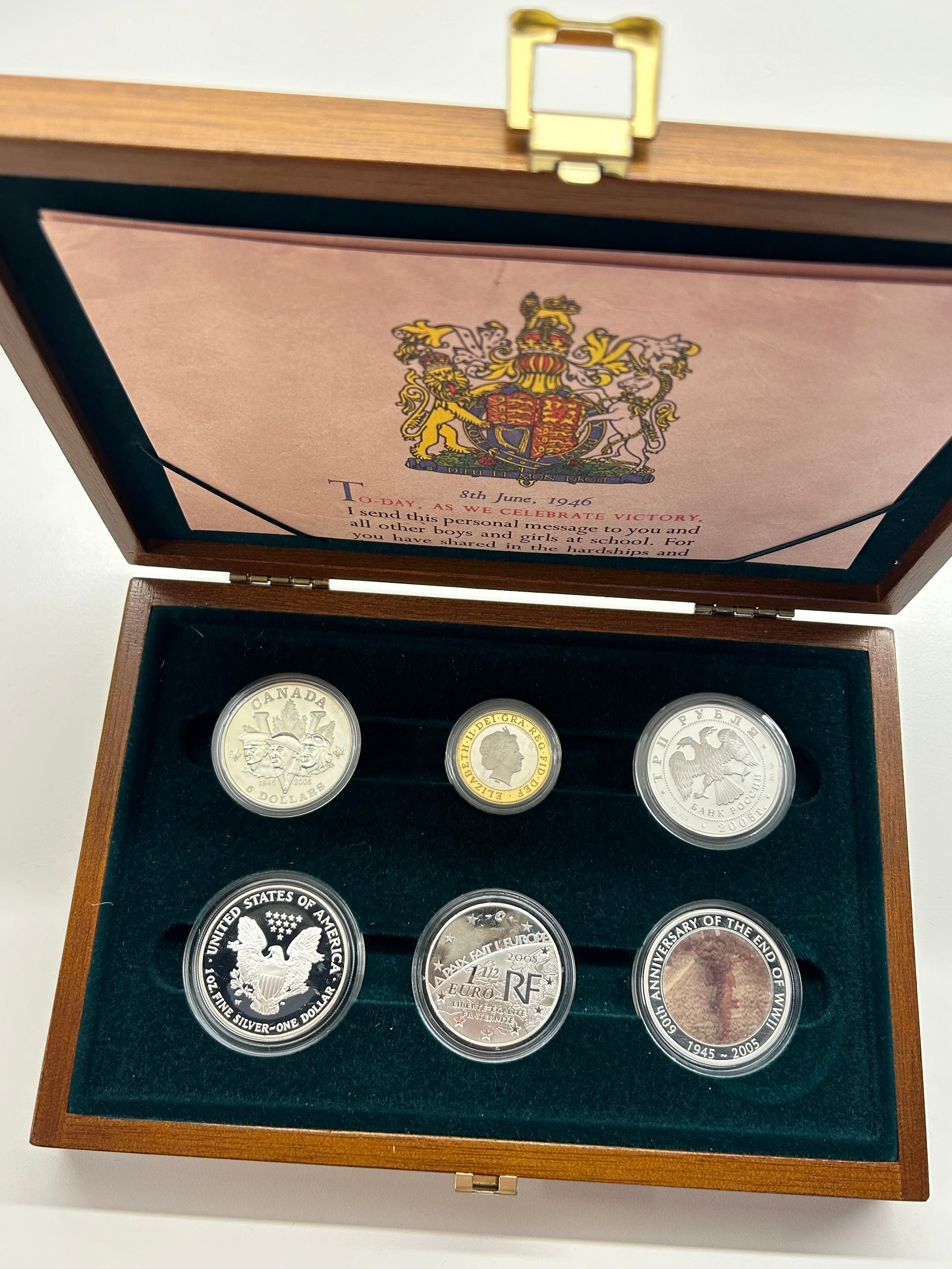 The Allied Forces Silver Proof Collection