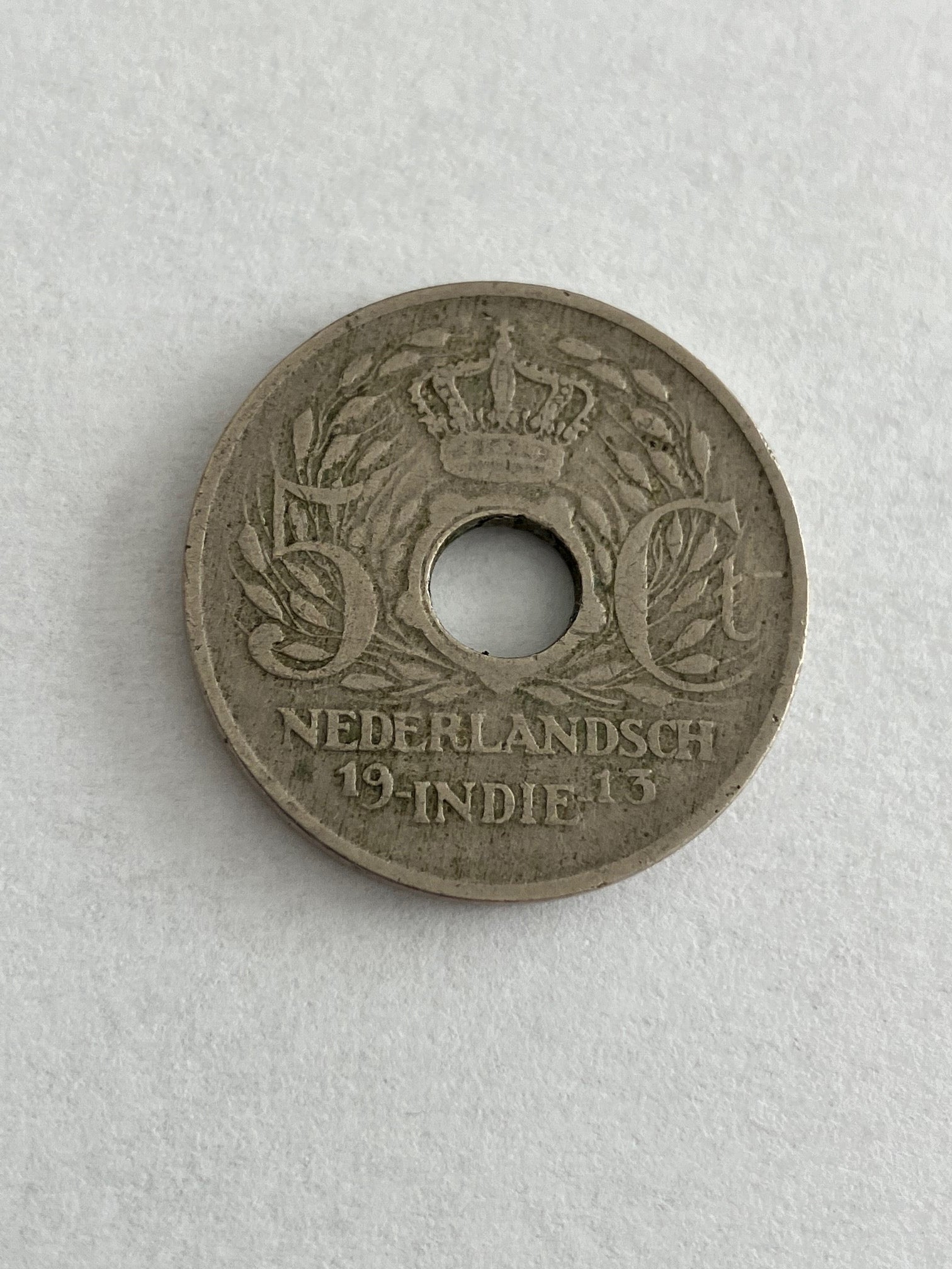 5 Cents Netherlands East Indies 1913