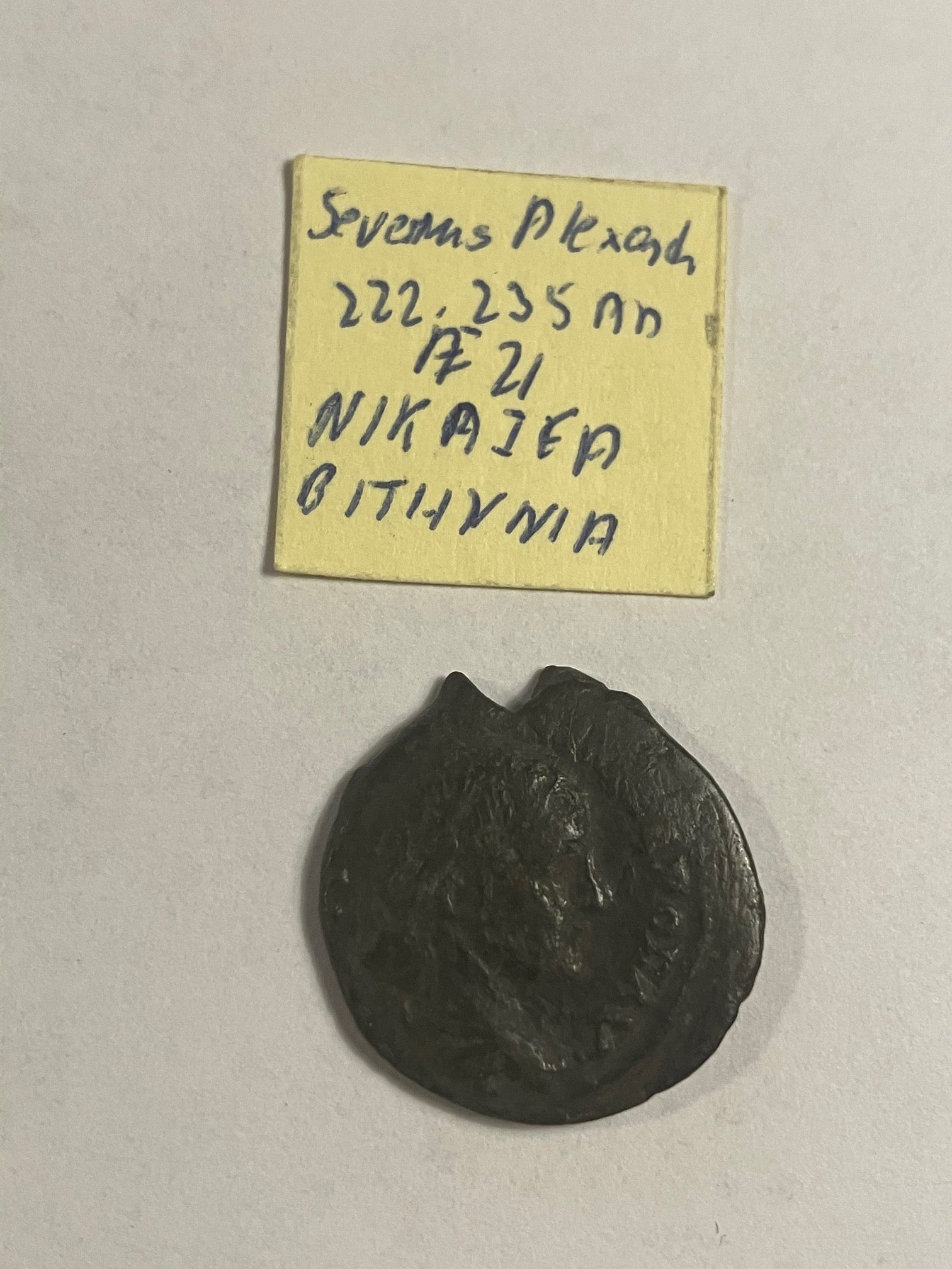 Alexander Severus 222 - 235 AD Æ 21 Nikaia Bithynia