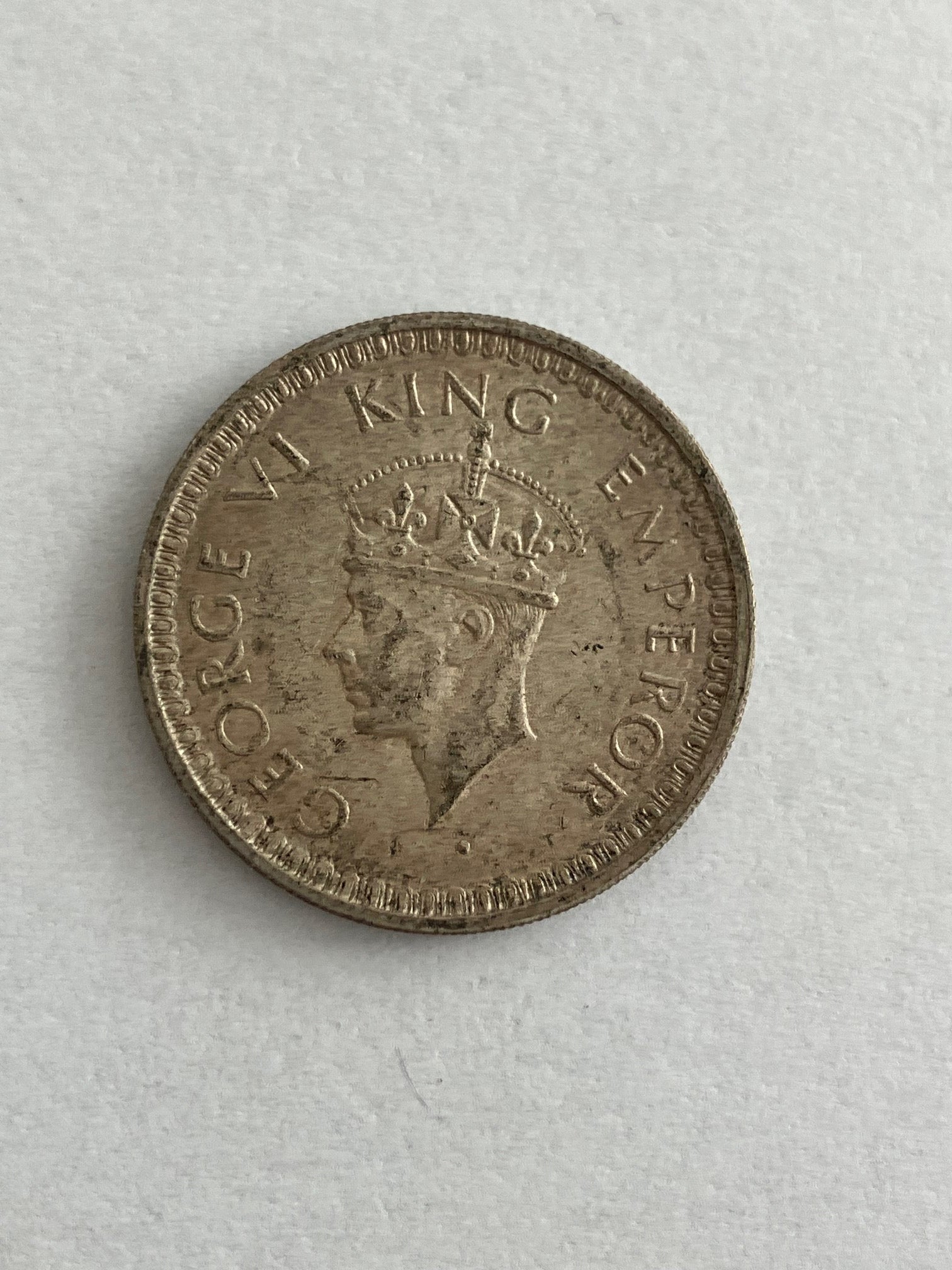 Half Rupee India 1945