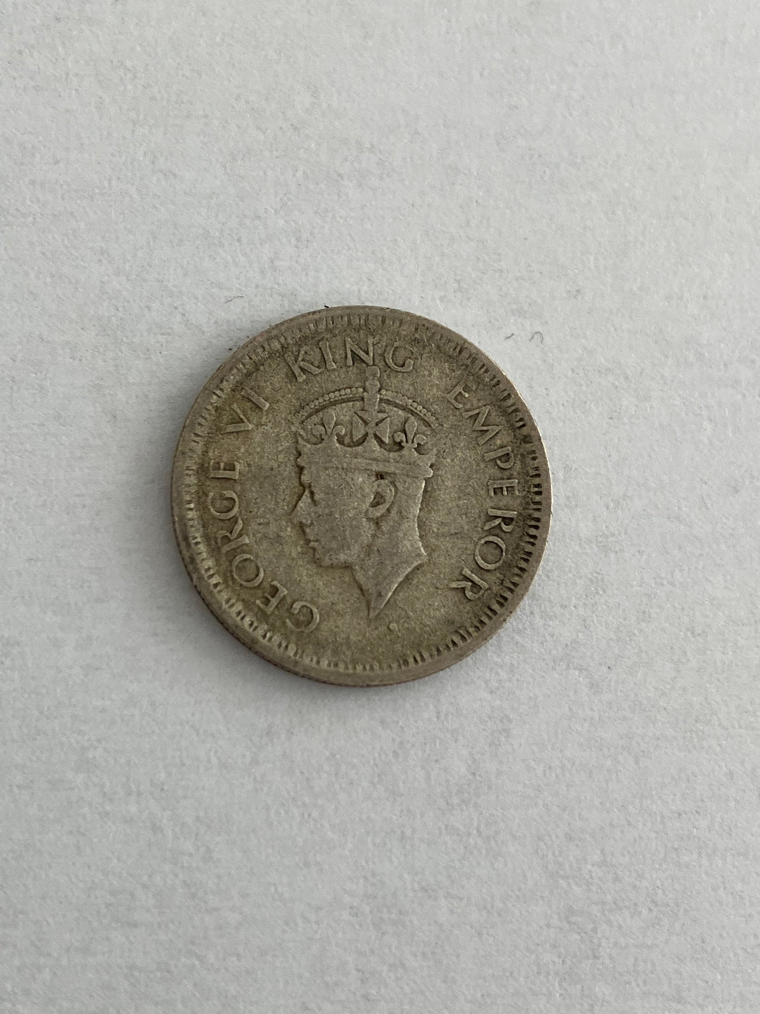 1/4 Rupee India 1943