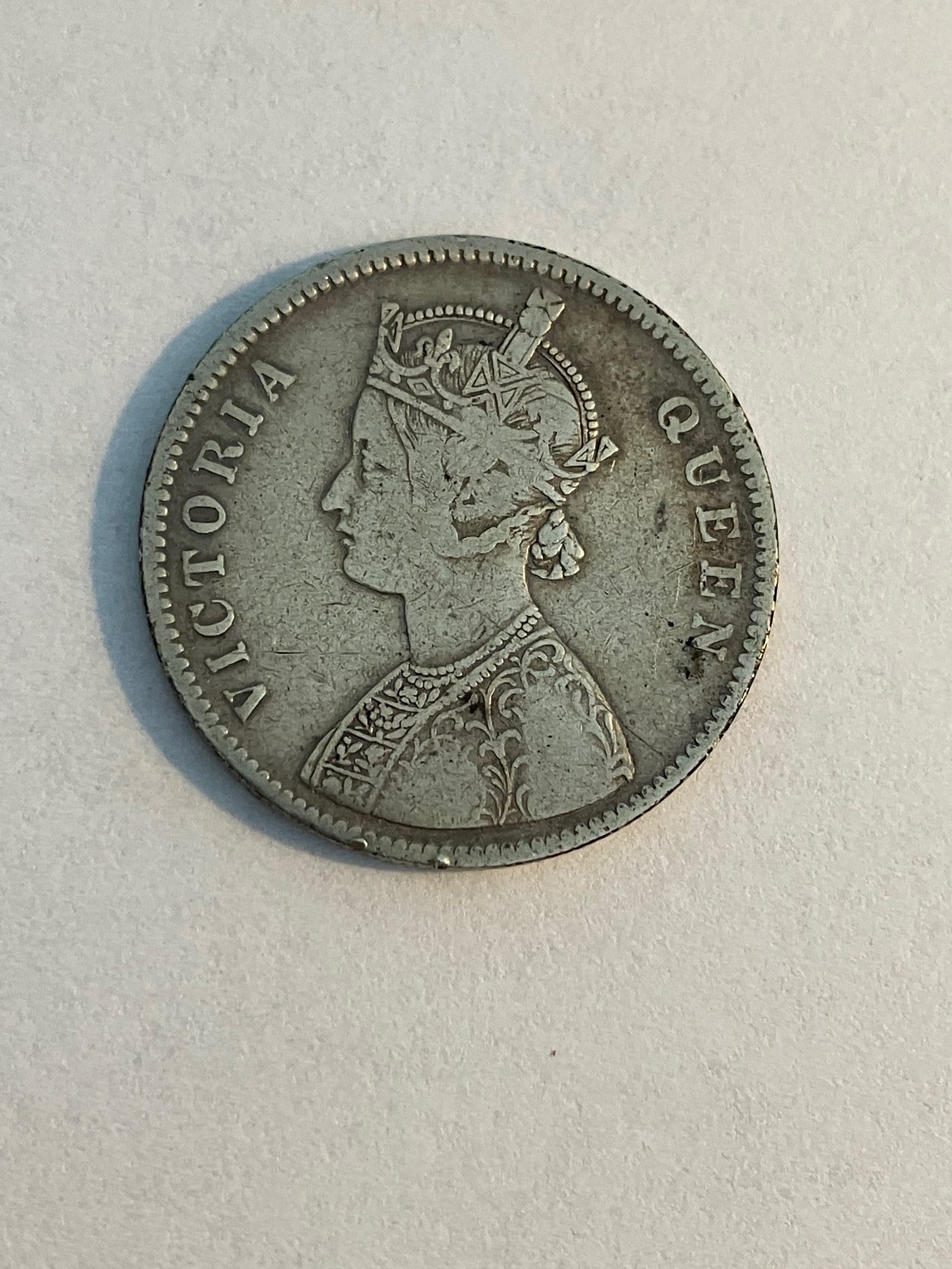 One Rupee India 1862