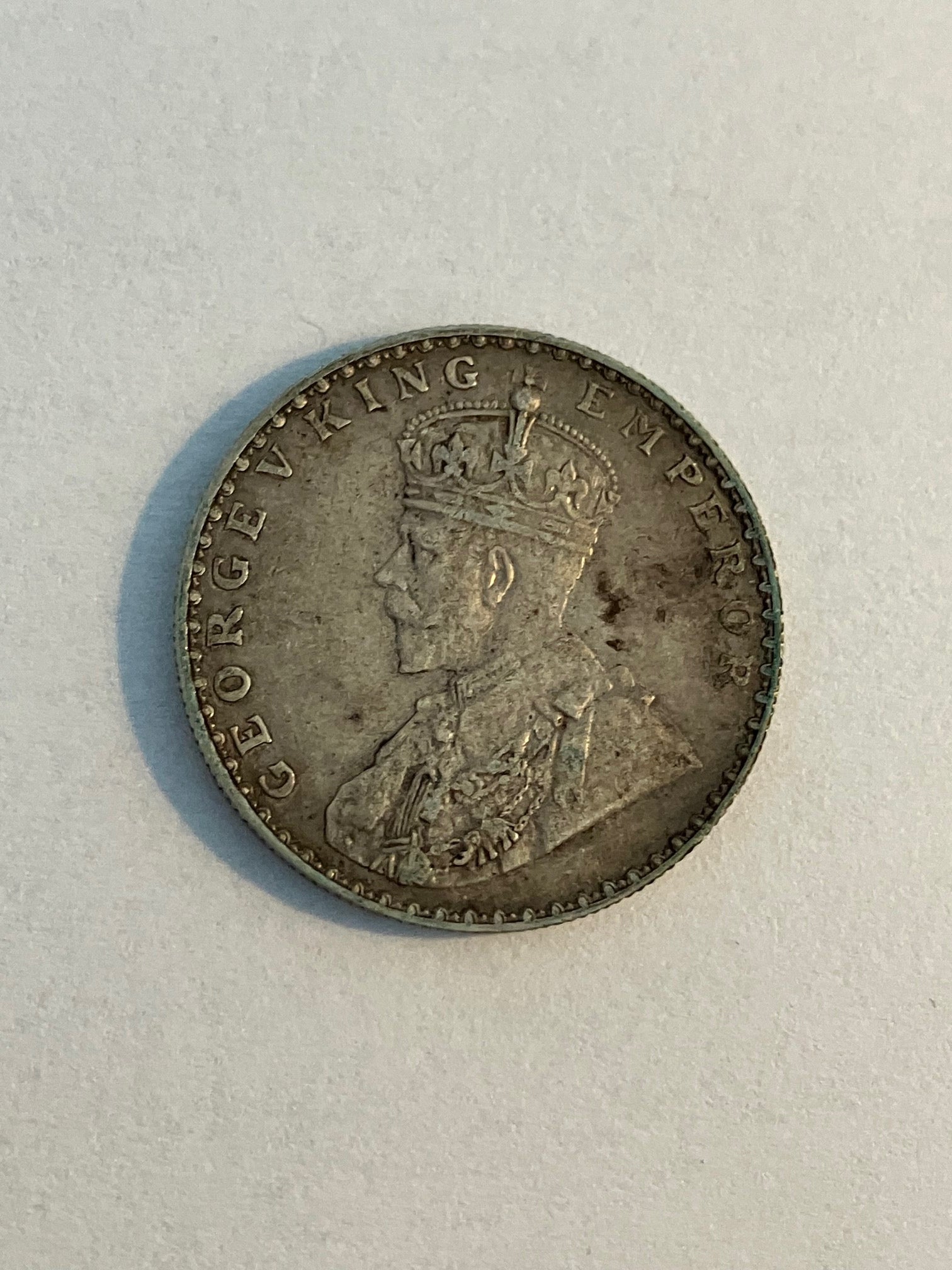 One Rupee India 1912