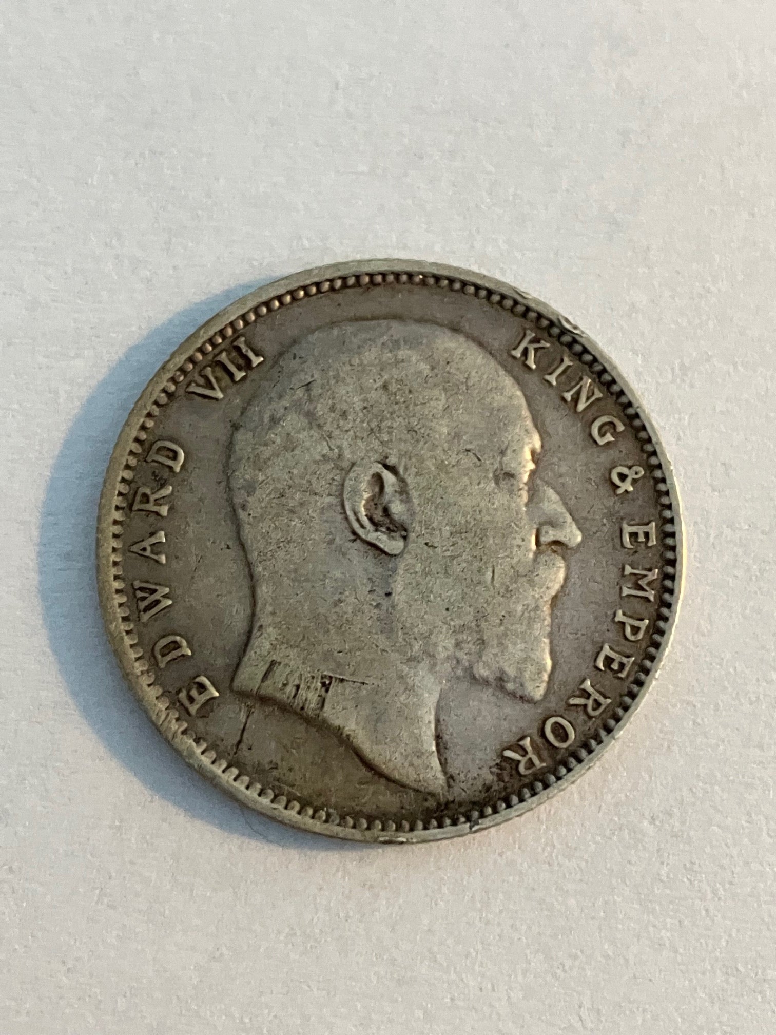 One Rupee India 1904