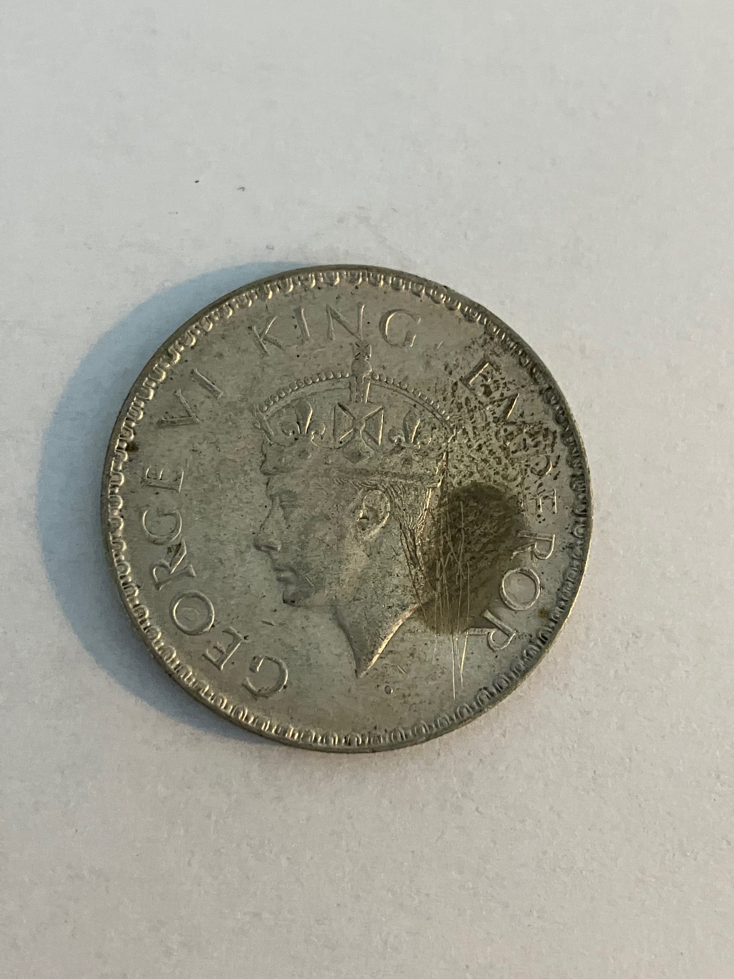 One Rupee India 1941