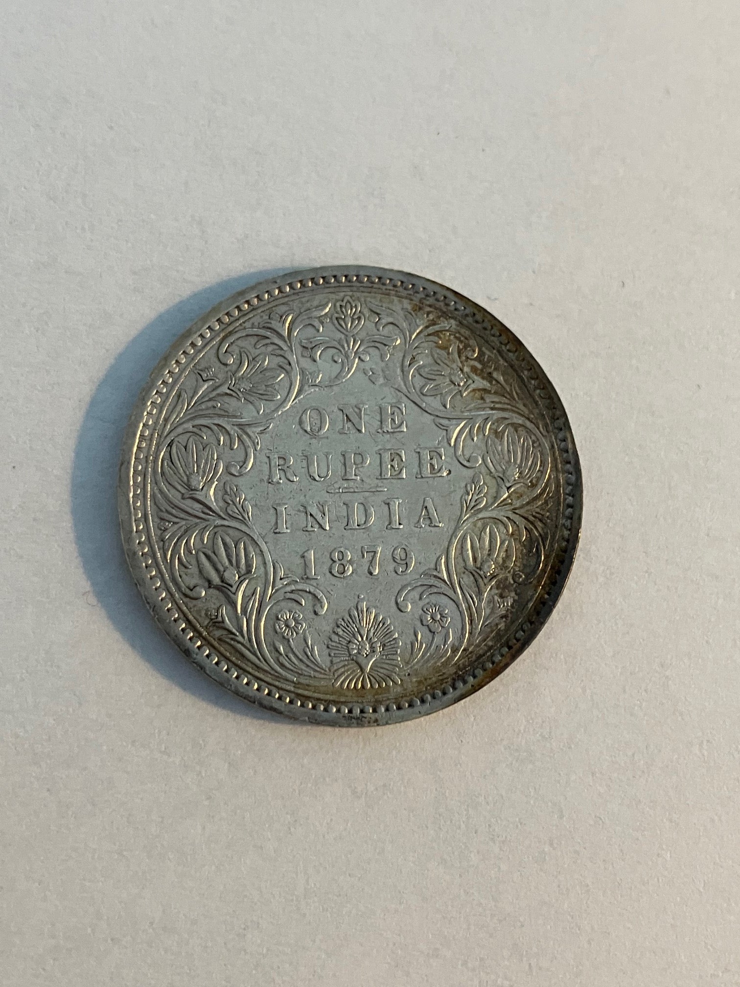 One Rupee India 1879