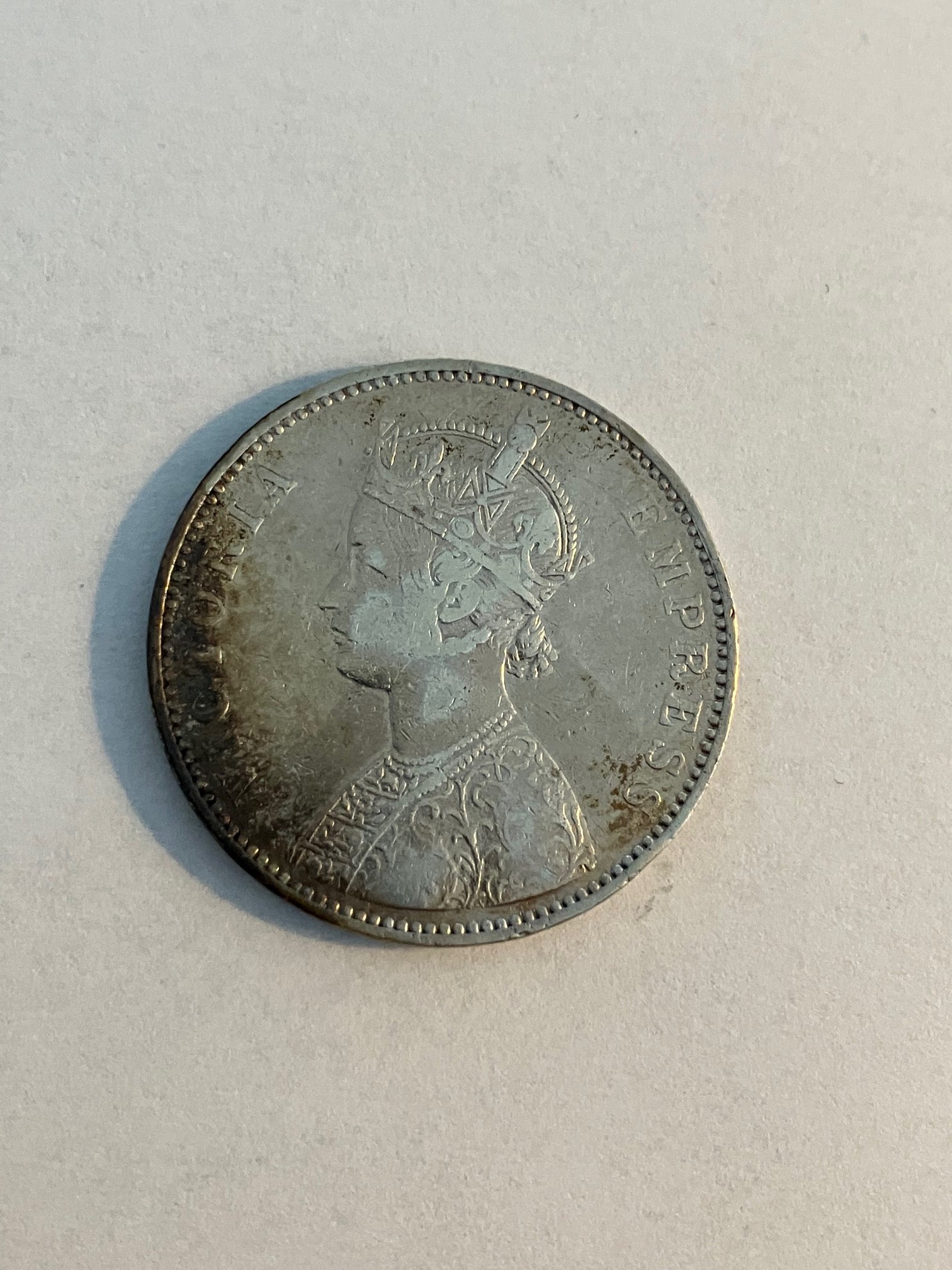 One Rupee India 1879