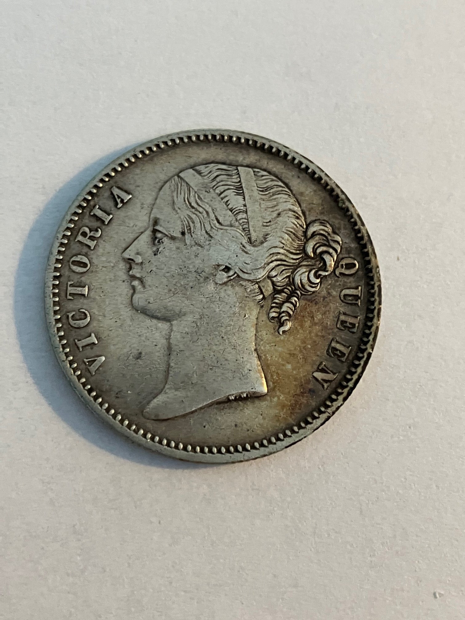 One Rupee India 1840