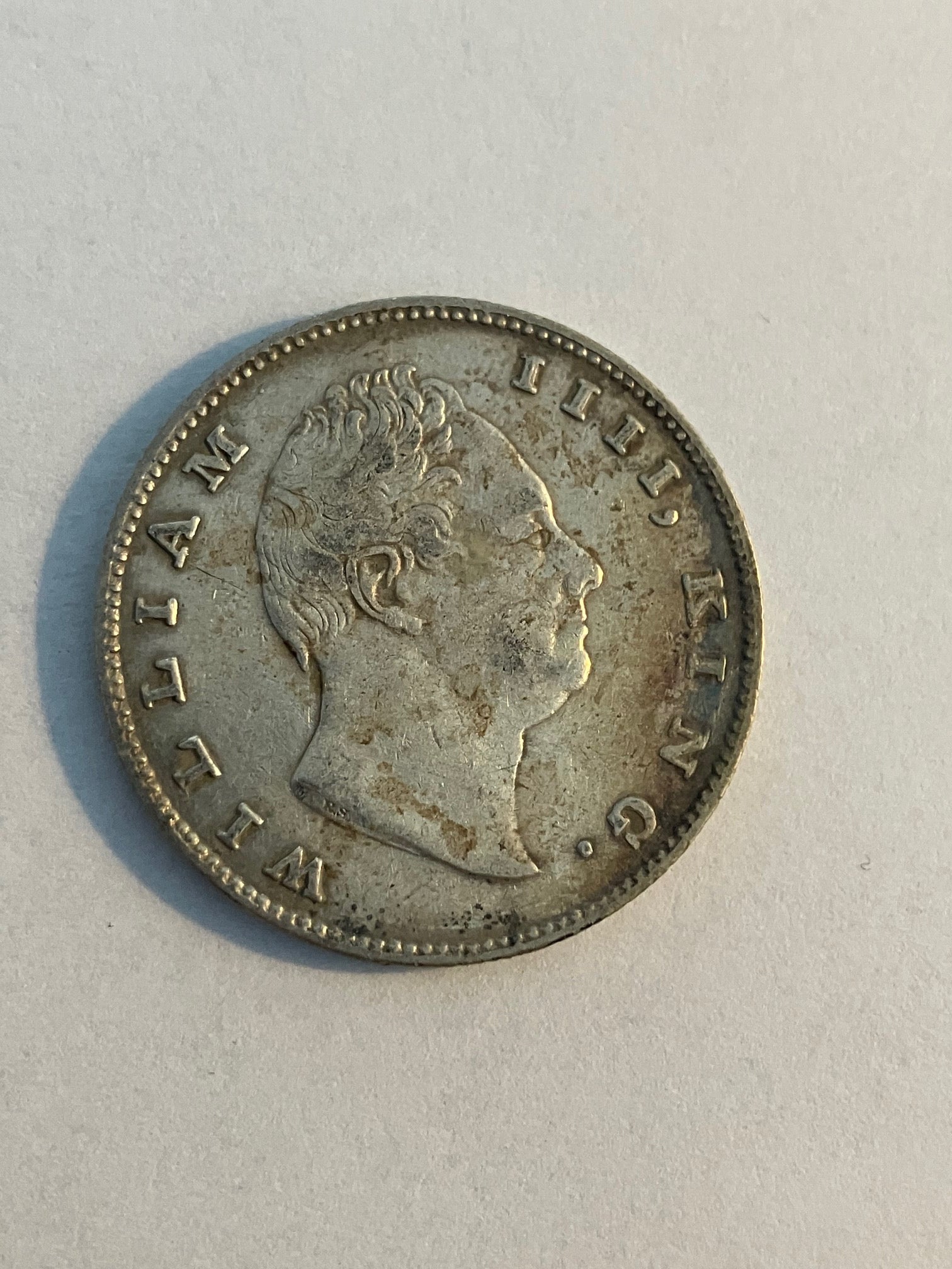 One Rupee India 1835