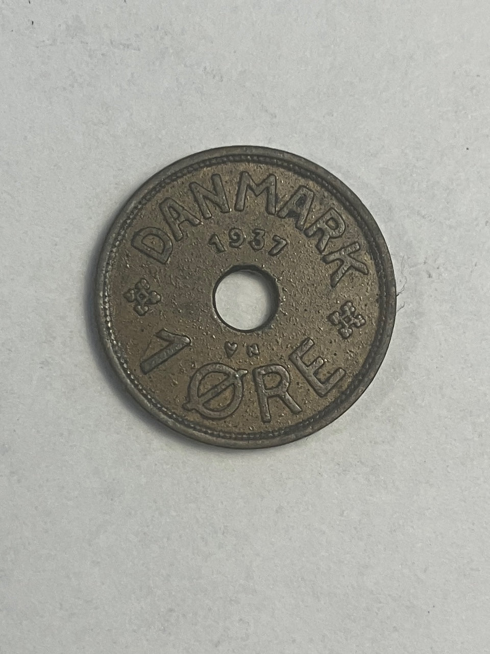 1 Øre 1937 Danmark