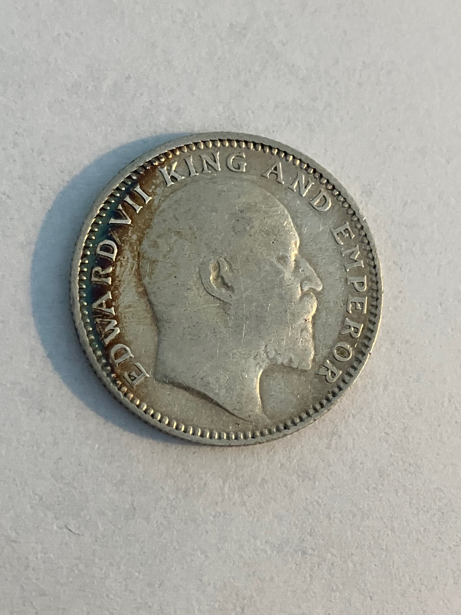 Half Rupee India 1908