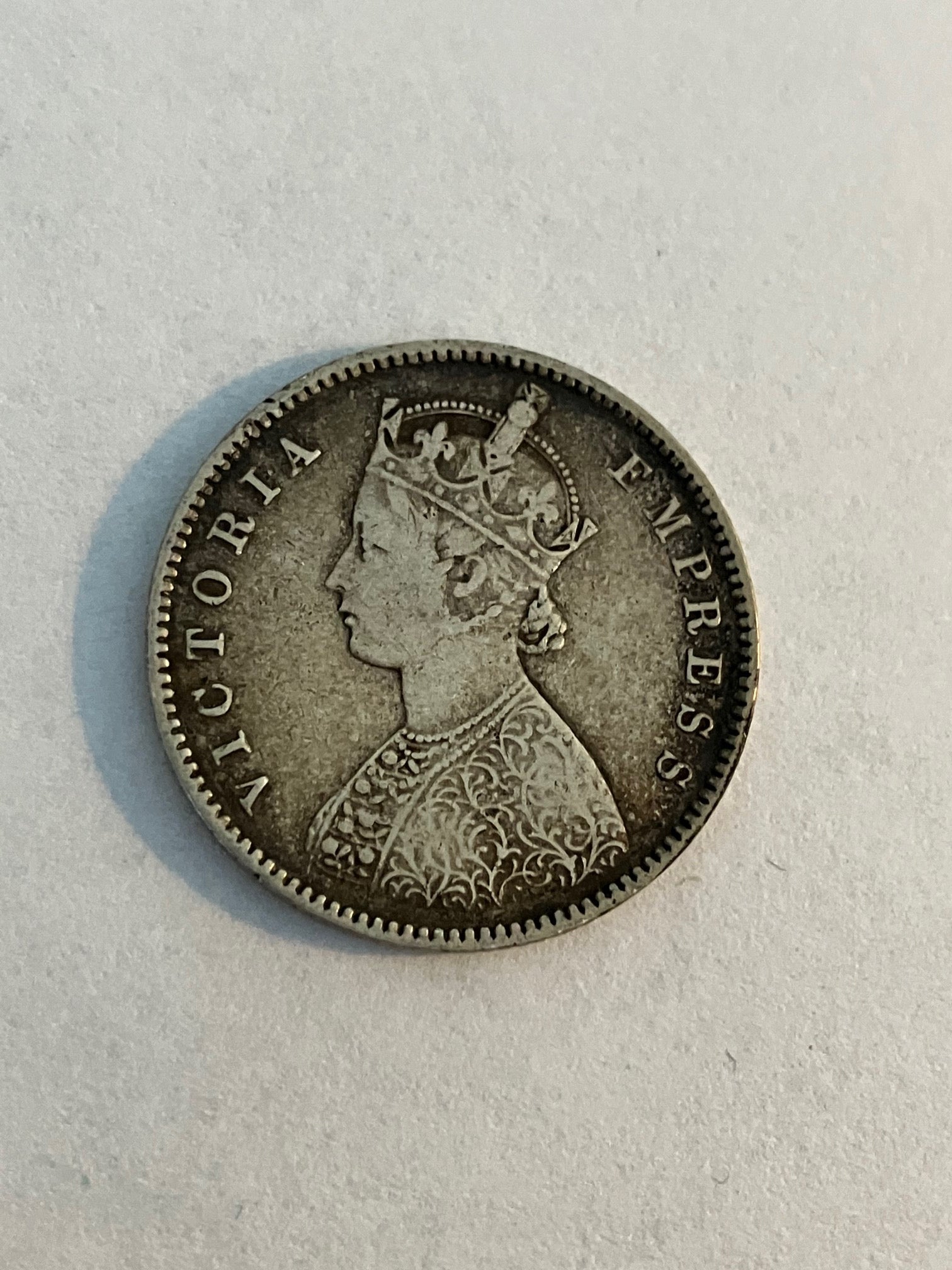 Half Rupee India 1889