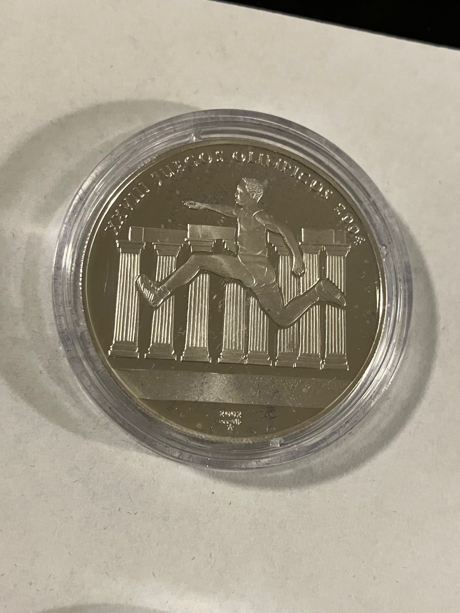 10 Pesos Cuba Summer Olympics 2002 - Silver