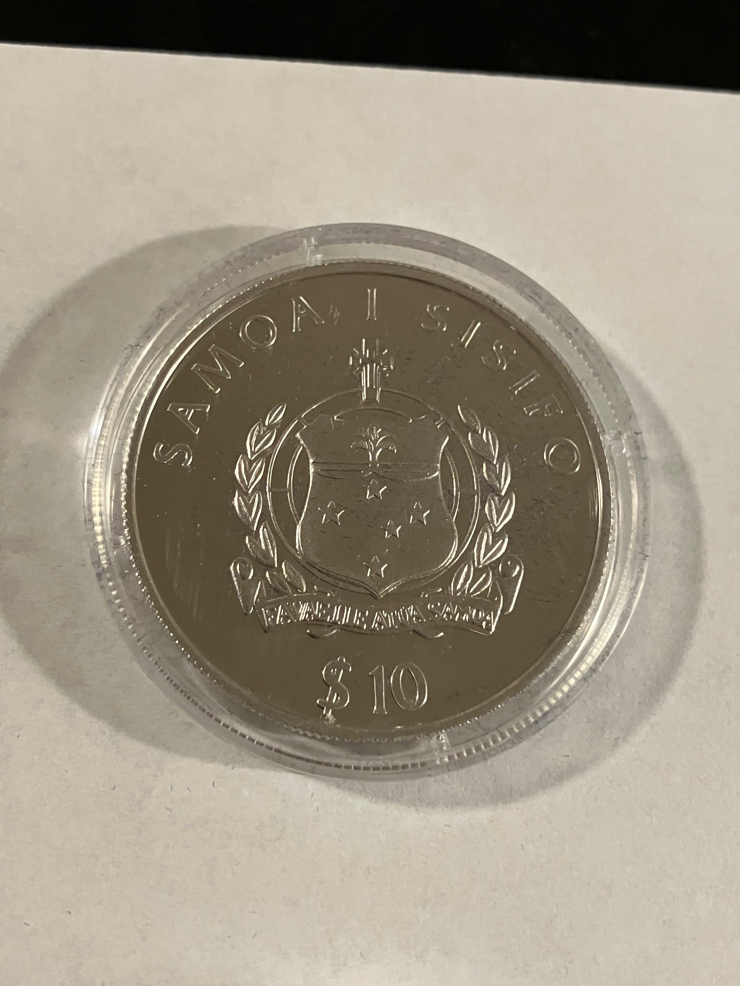 10 Tala Samoa 2003 - Silver