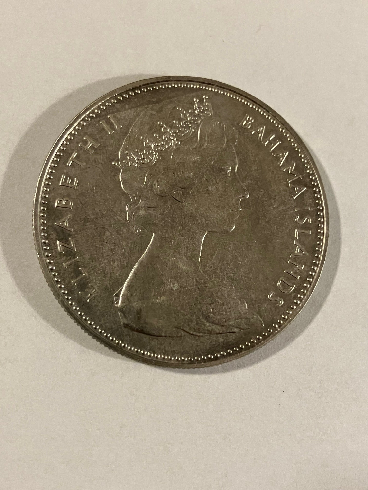 Two Dollars 1970 Bahamas