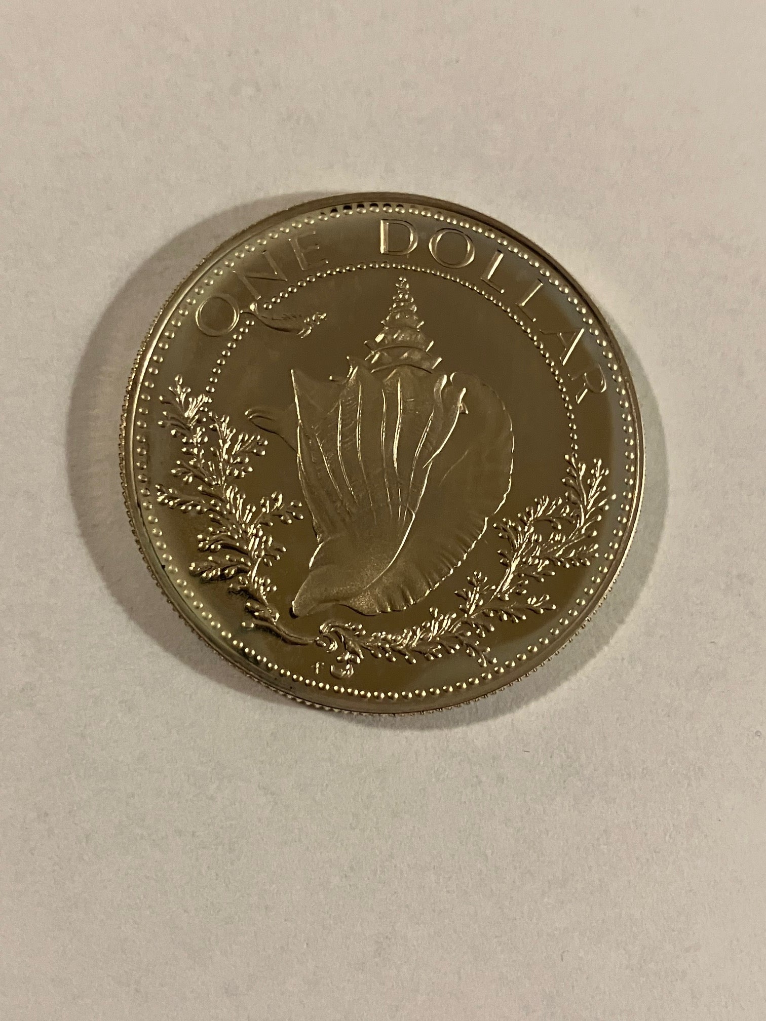 One Dollar 1974 Bahamas