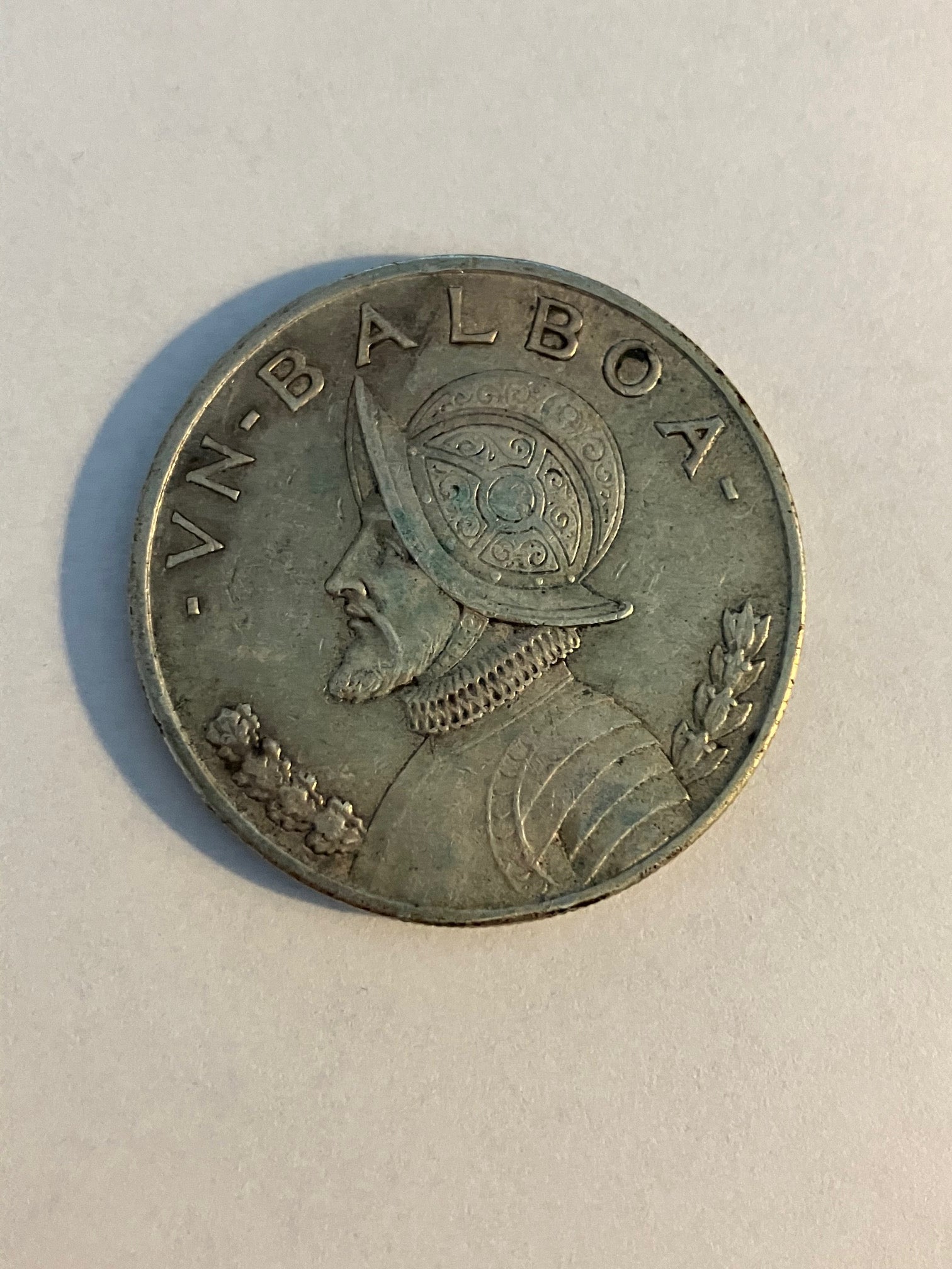 1 Balboa Panama 1934 - Silver - Dårlig stand