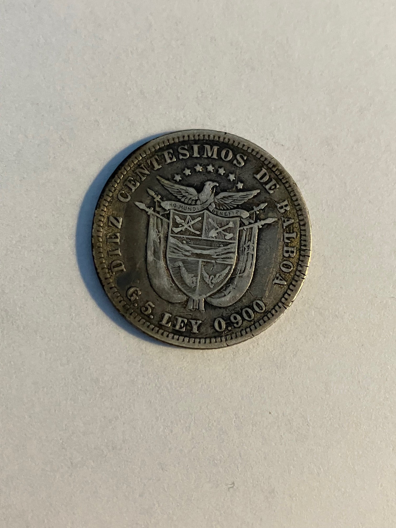 10 Centesimos Panama 1904