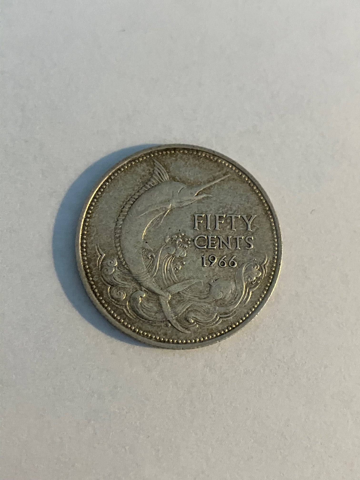 Fifty Cents 1966 Bahamas