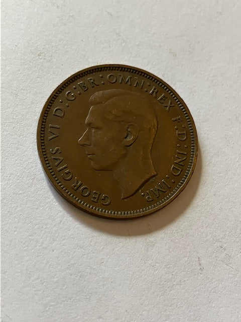 One Penny 1946 England