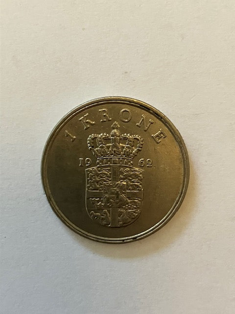 1 Krone 1962 Danmark