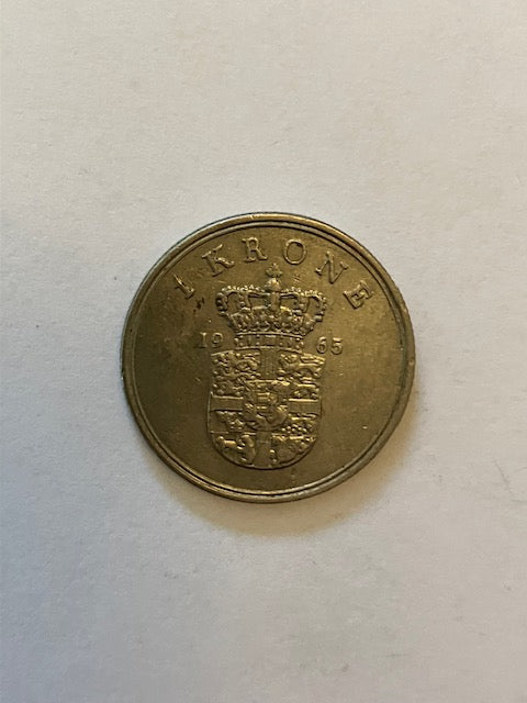 1 Krone 1965 Danmark