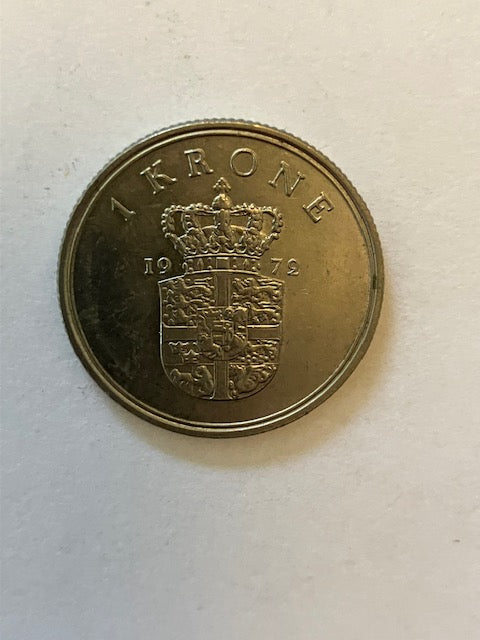 1 Krone 1972 Danmark