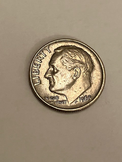 One Dime 1965 USA