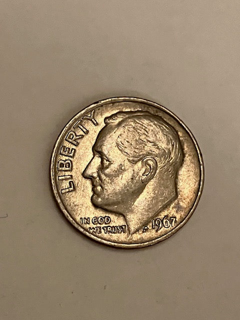 One Dime 1967 USA