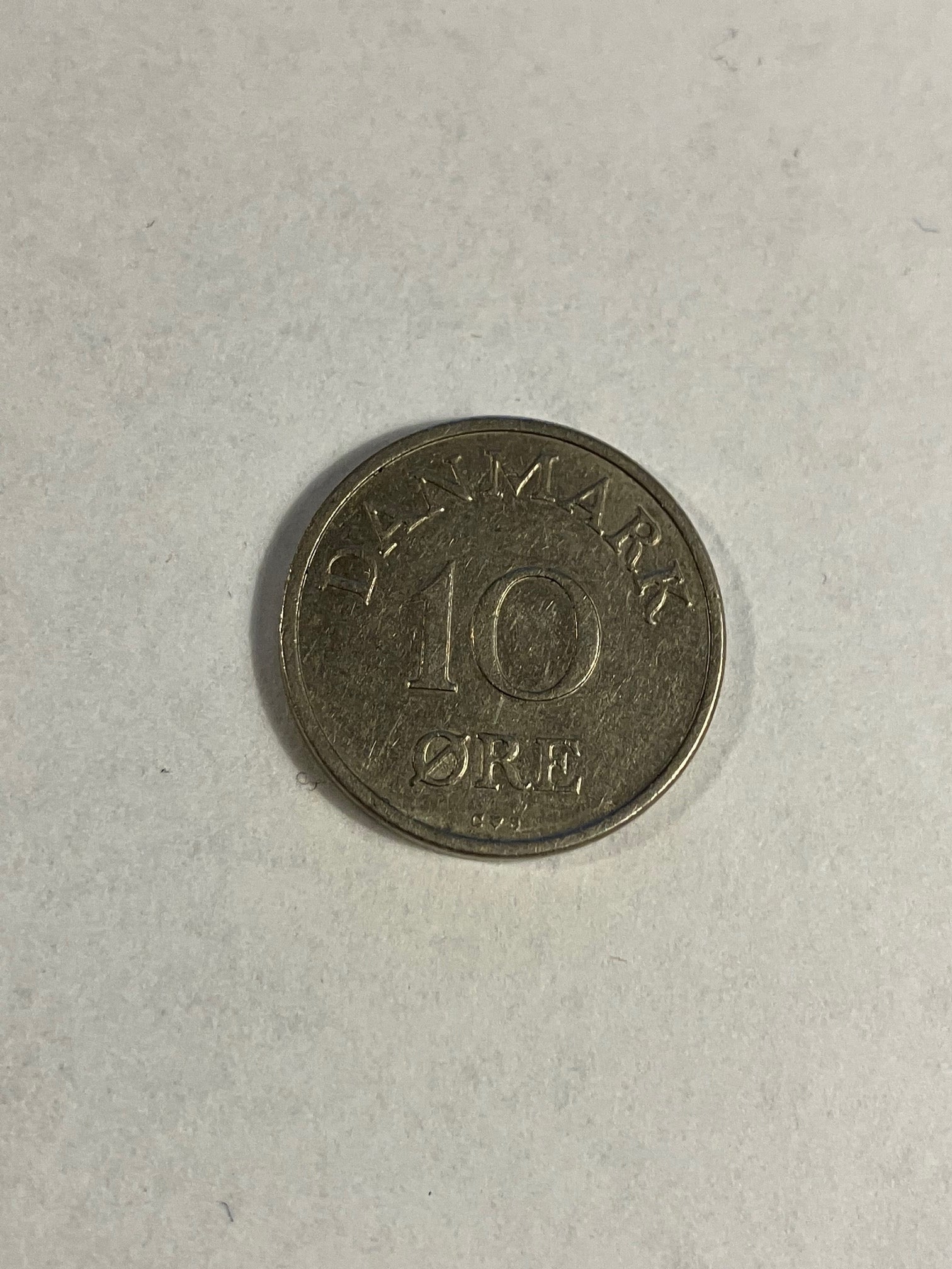 10 Øre 1959 Danmark