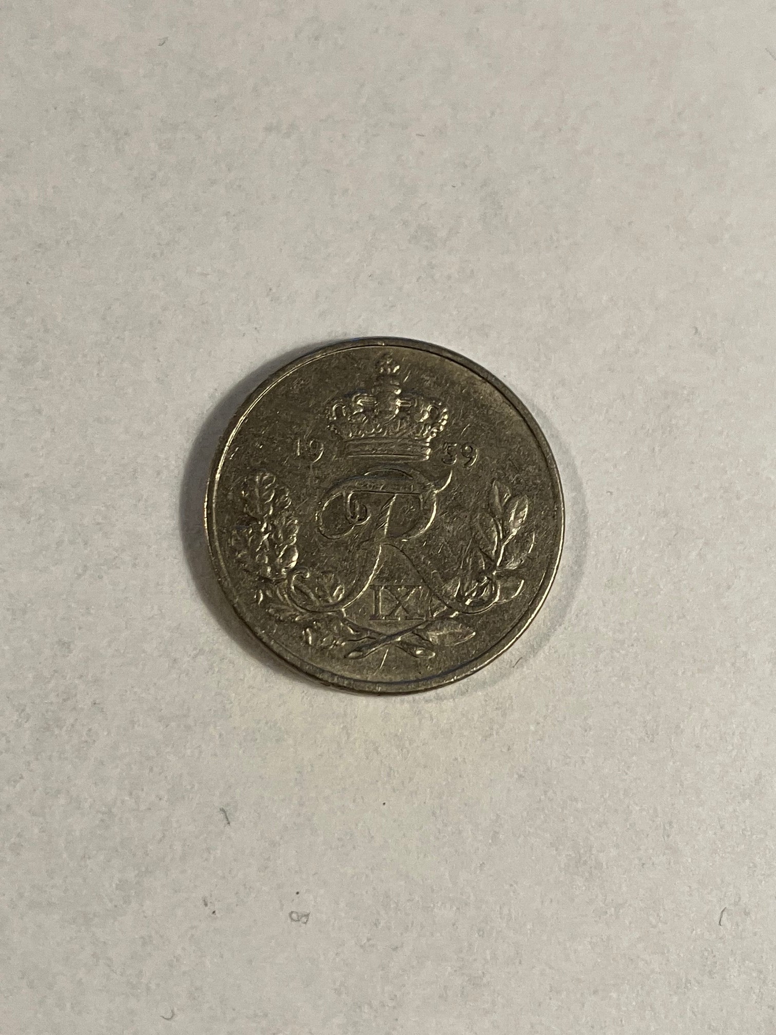 10 Øre 1959 Danmark